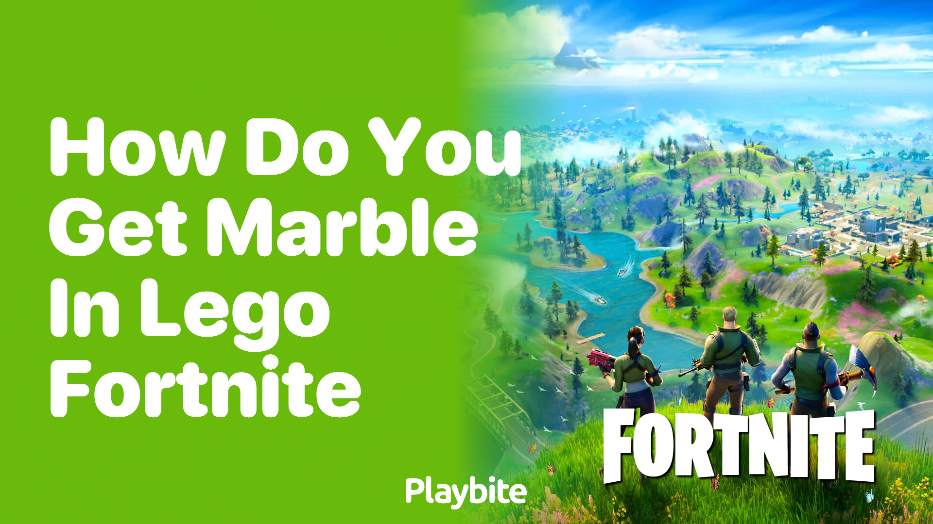 How Do You Get Marble in LEGO Fortnite?