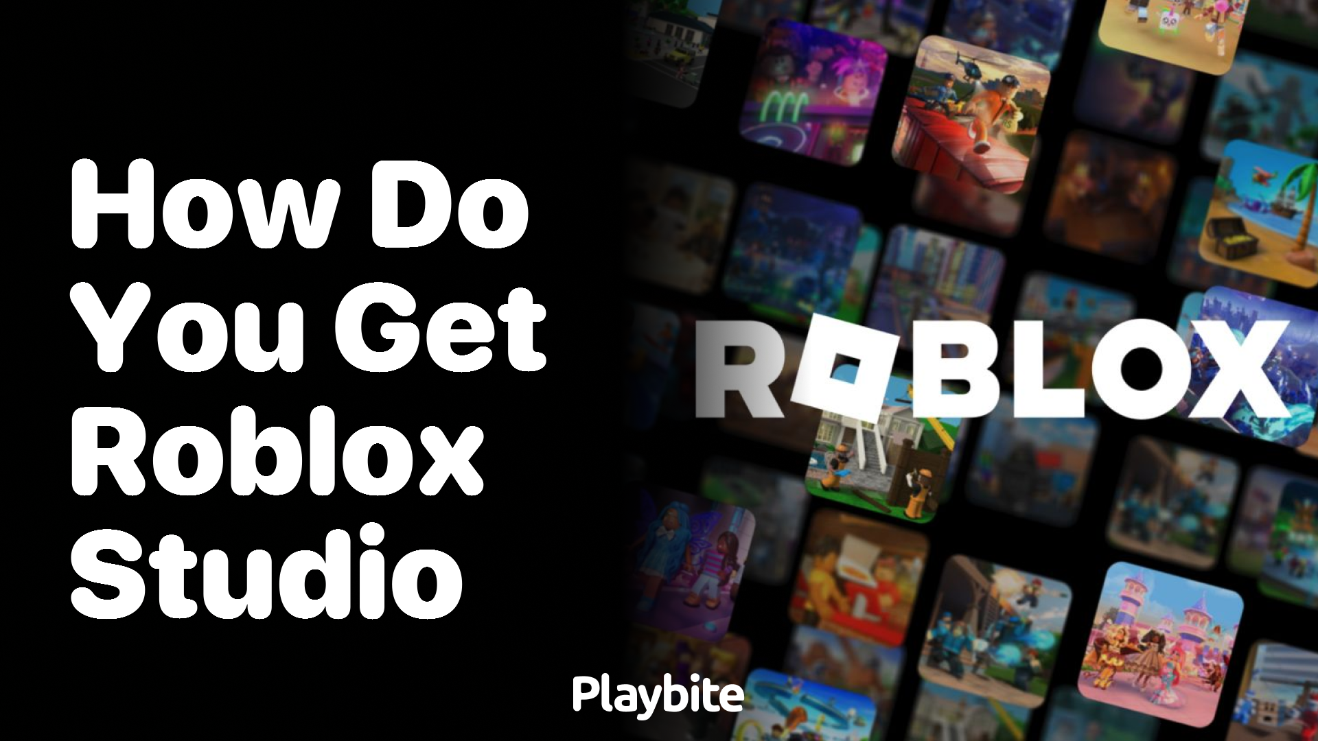 How Do You Get Roblox Studio?