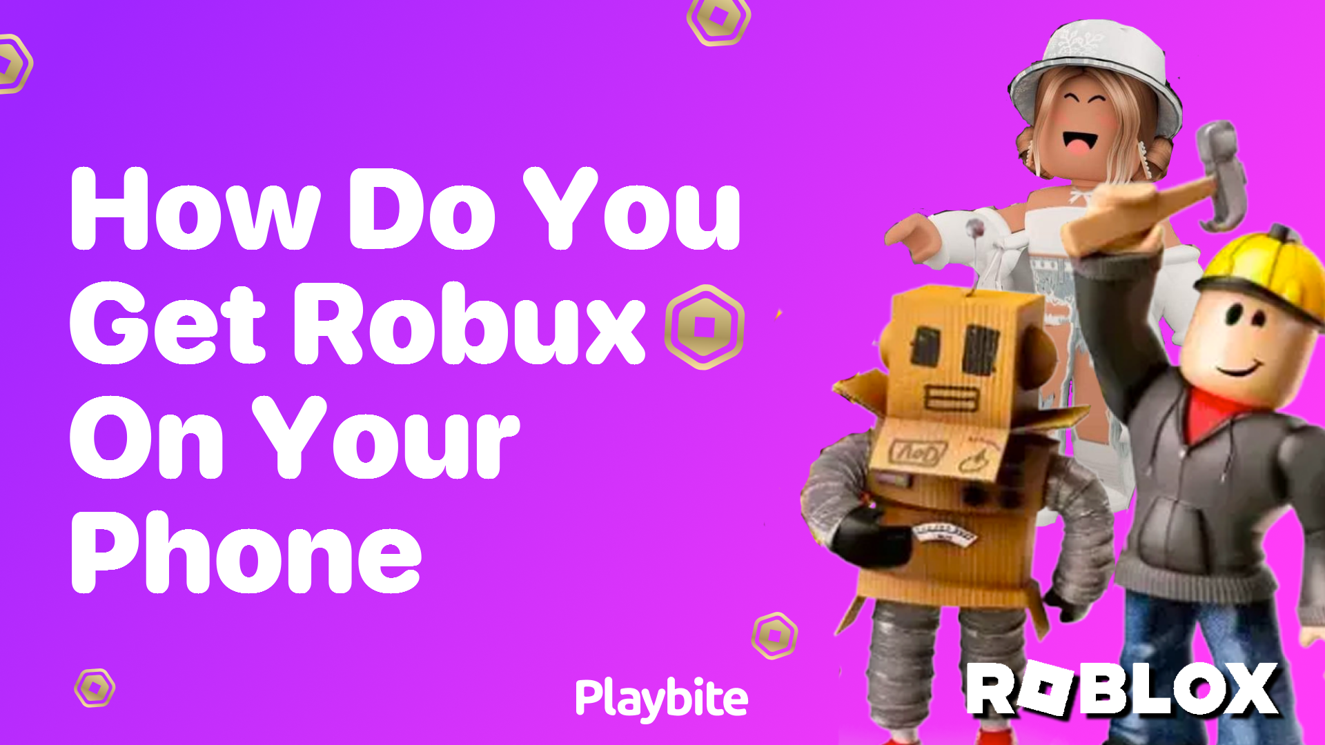 How Do You Get Robux on Your Phone?