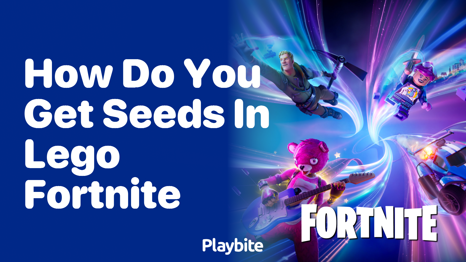 How Do You Get Seeds in Lego Fortnite?