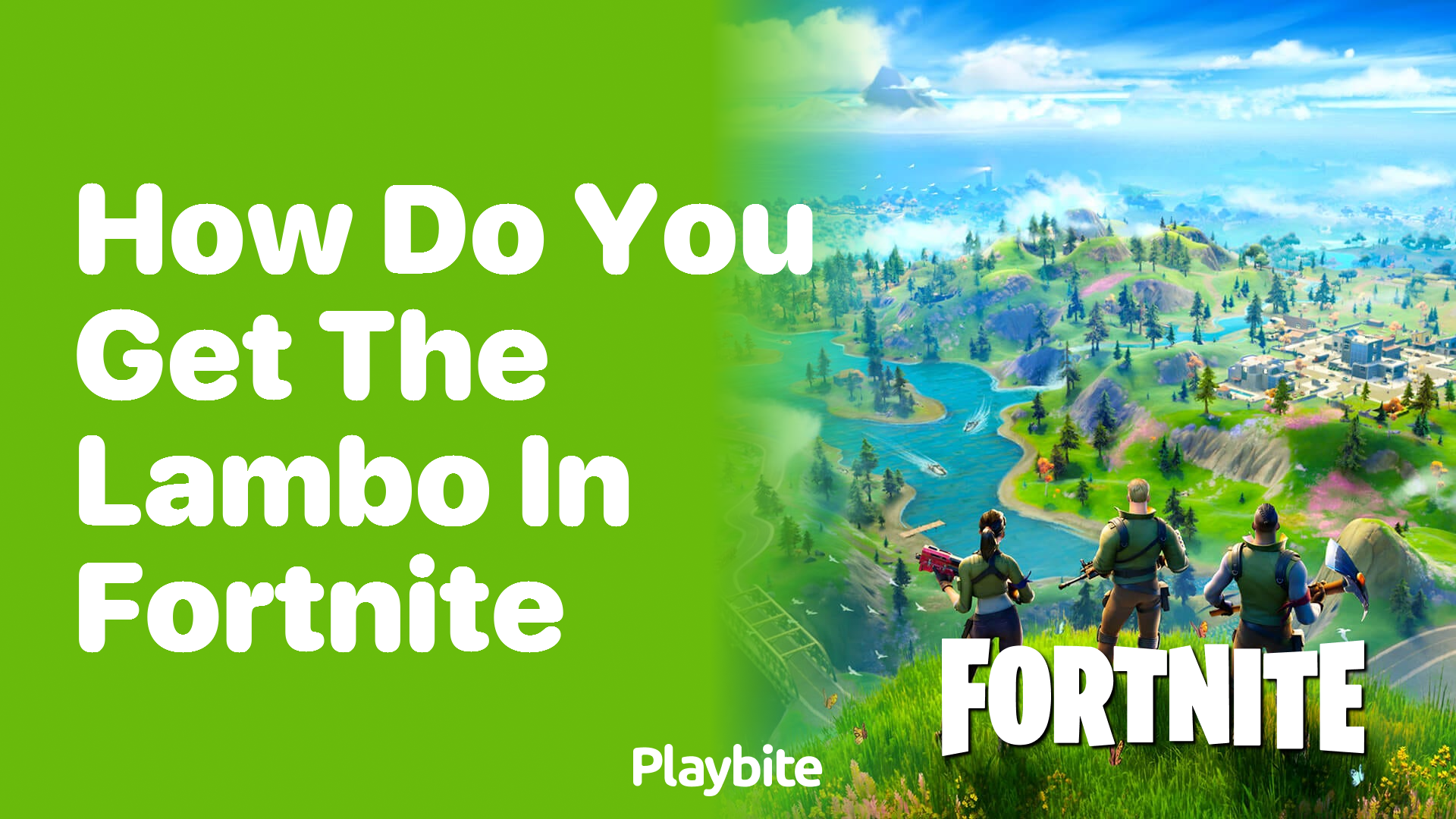 How Do You Get the Lambo in Fortnite?