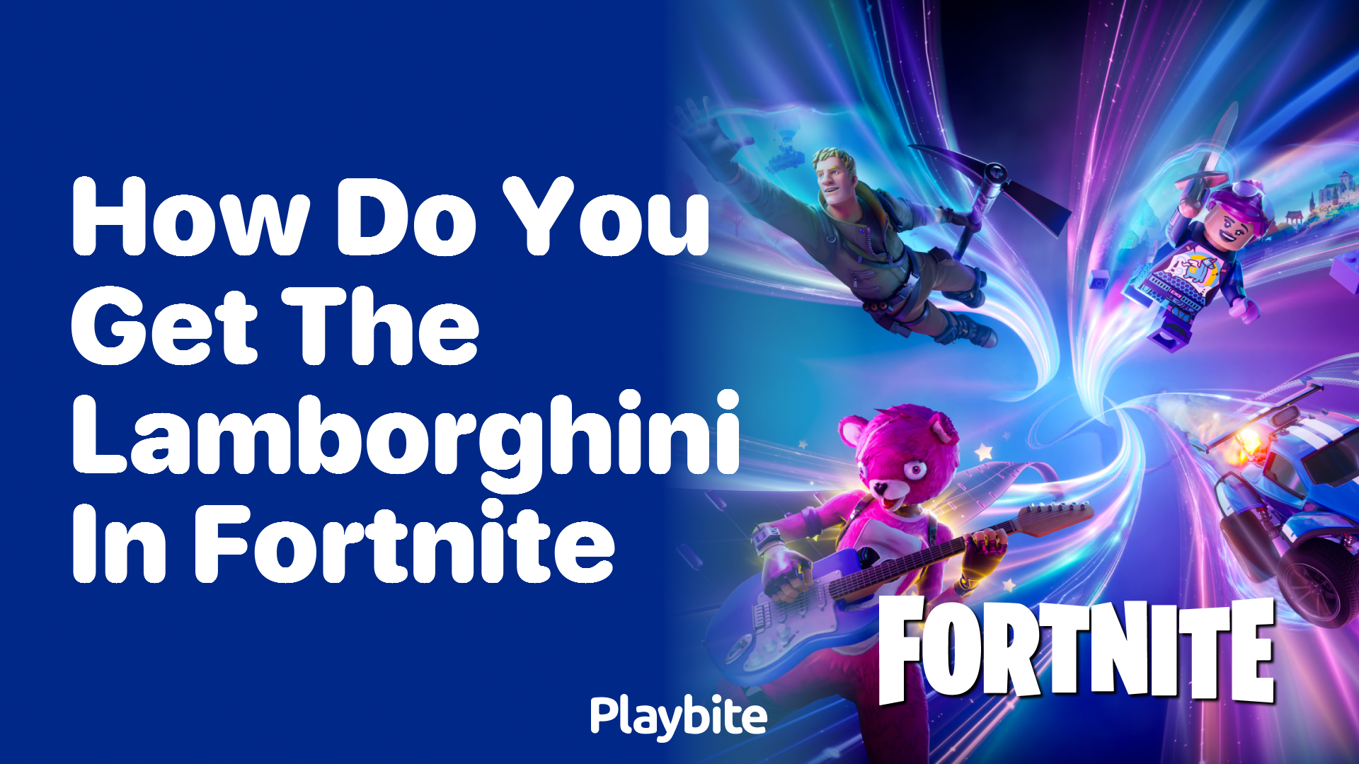 How Do You Get the Lamborghini in Fortnite?