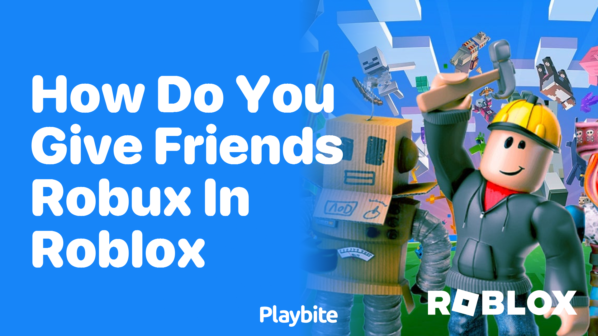 How Do You Give Friends Robux in Roblox?
