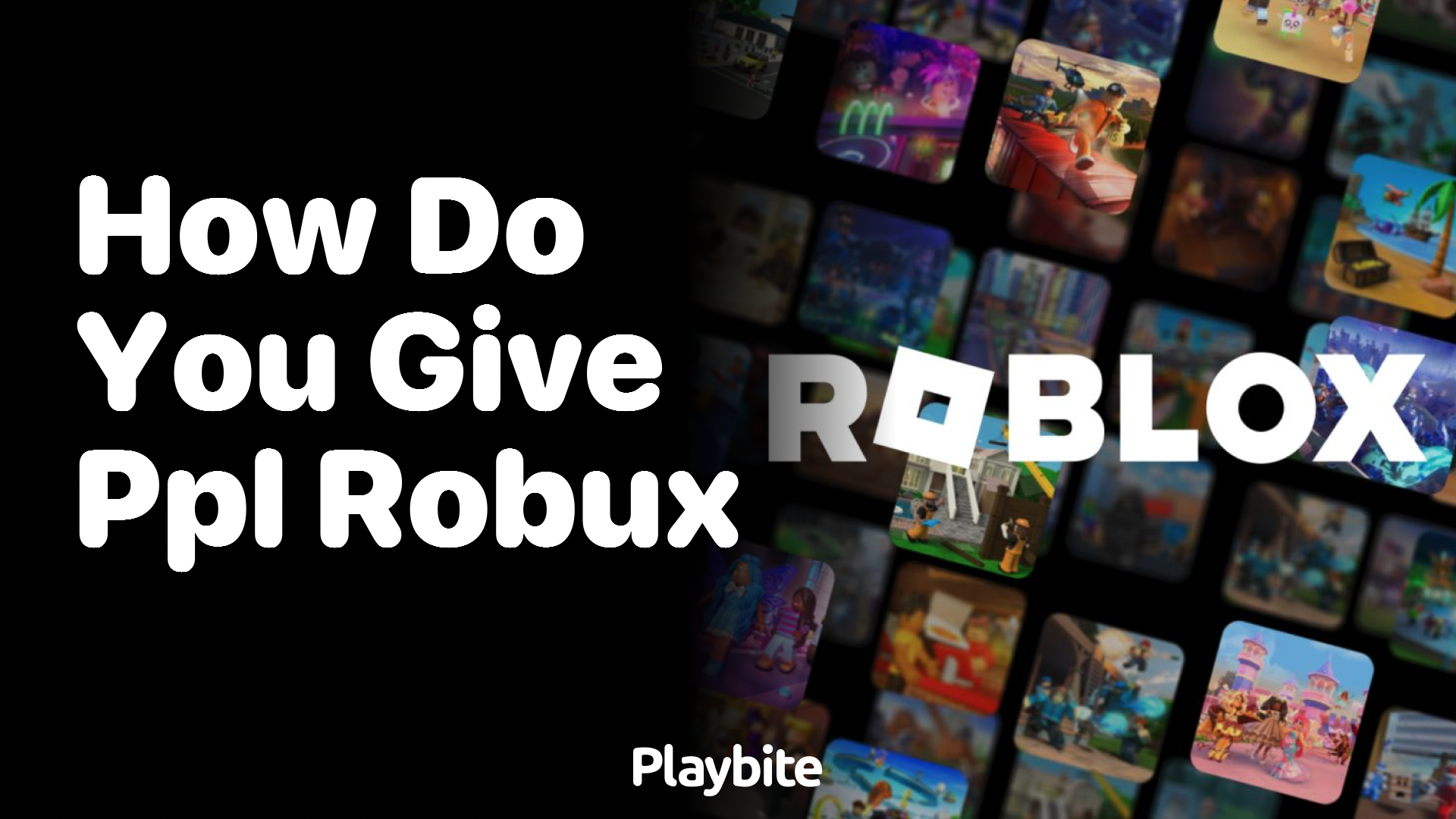 How Do You Give People Robux in Roblox?