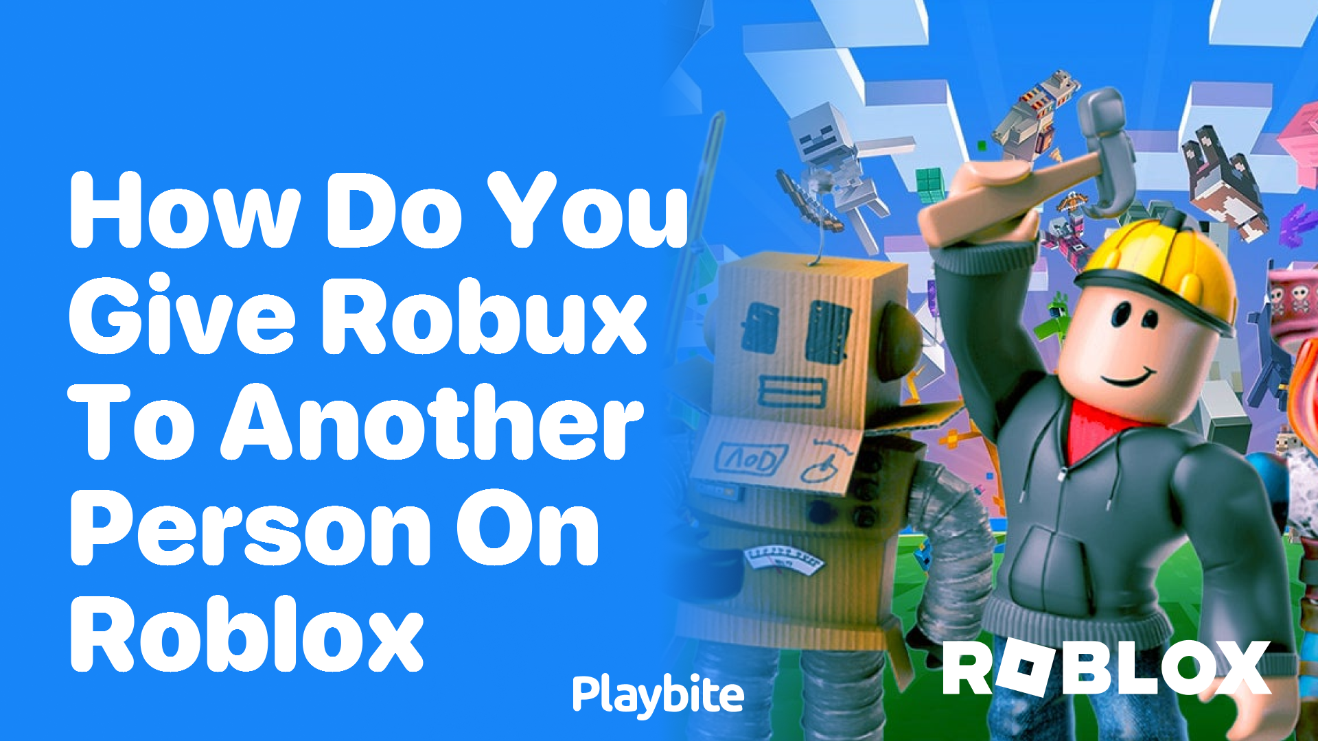 How Do You Give Robux to Another Person on Roblox?