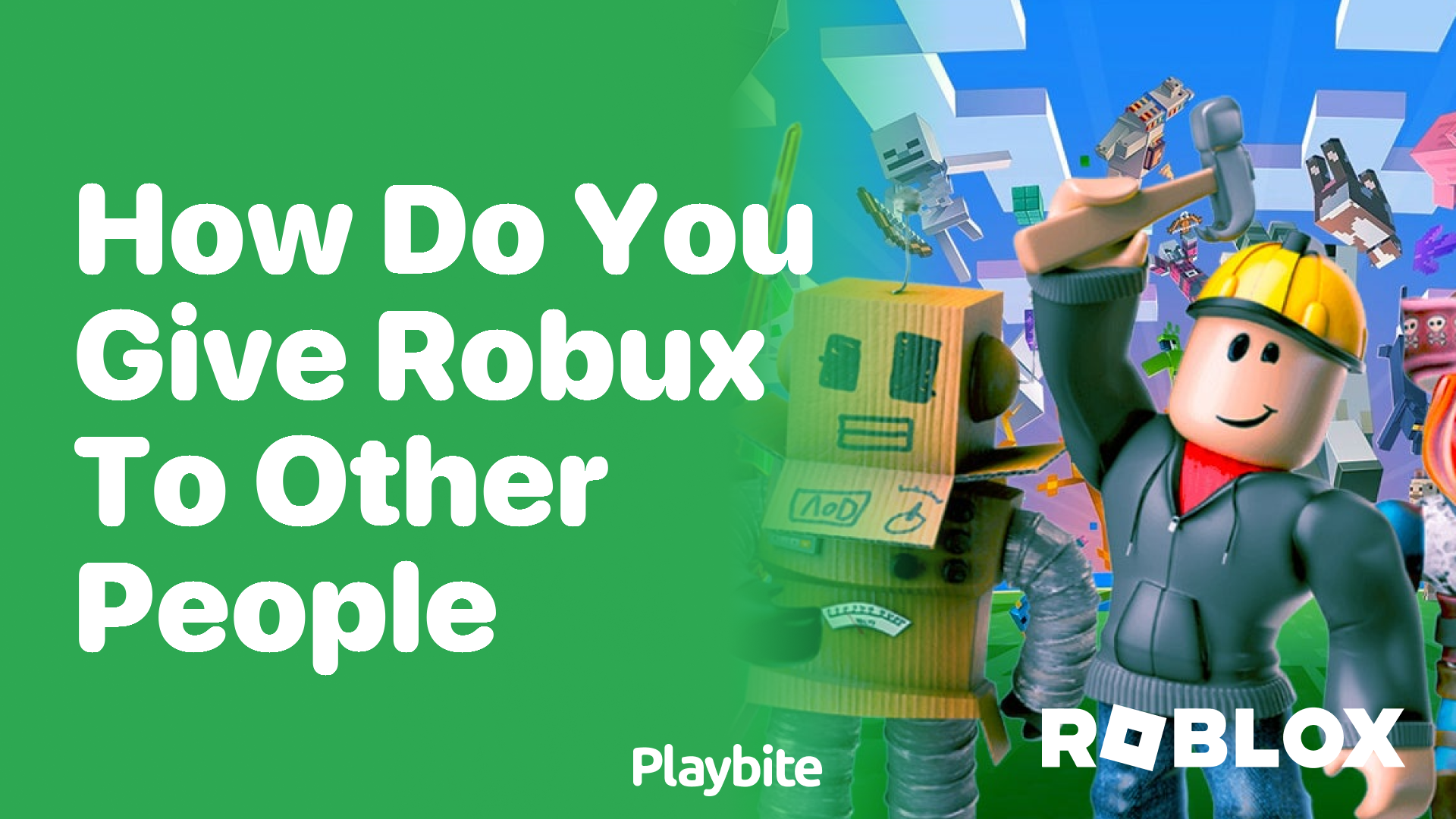 How Do You Give Robux to Other People?