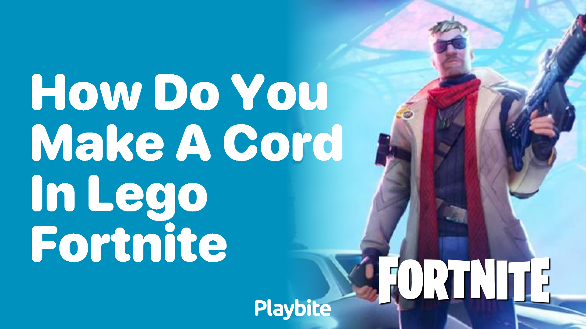 How Do You Make a Cord in Lego Fortnite?