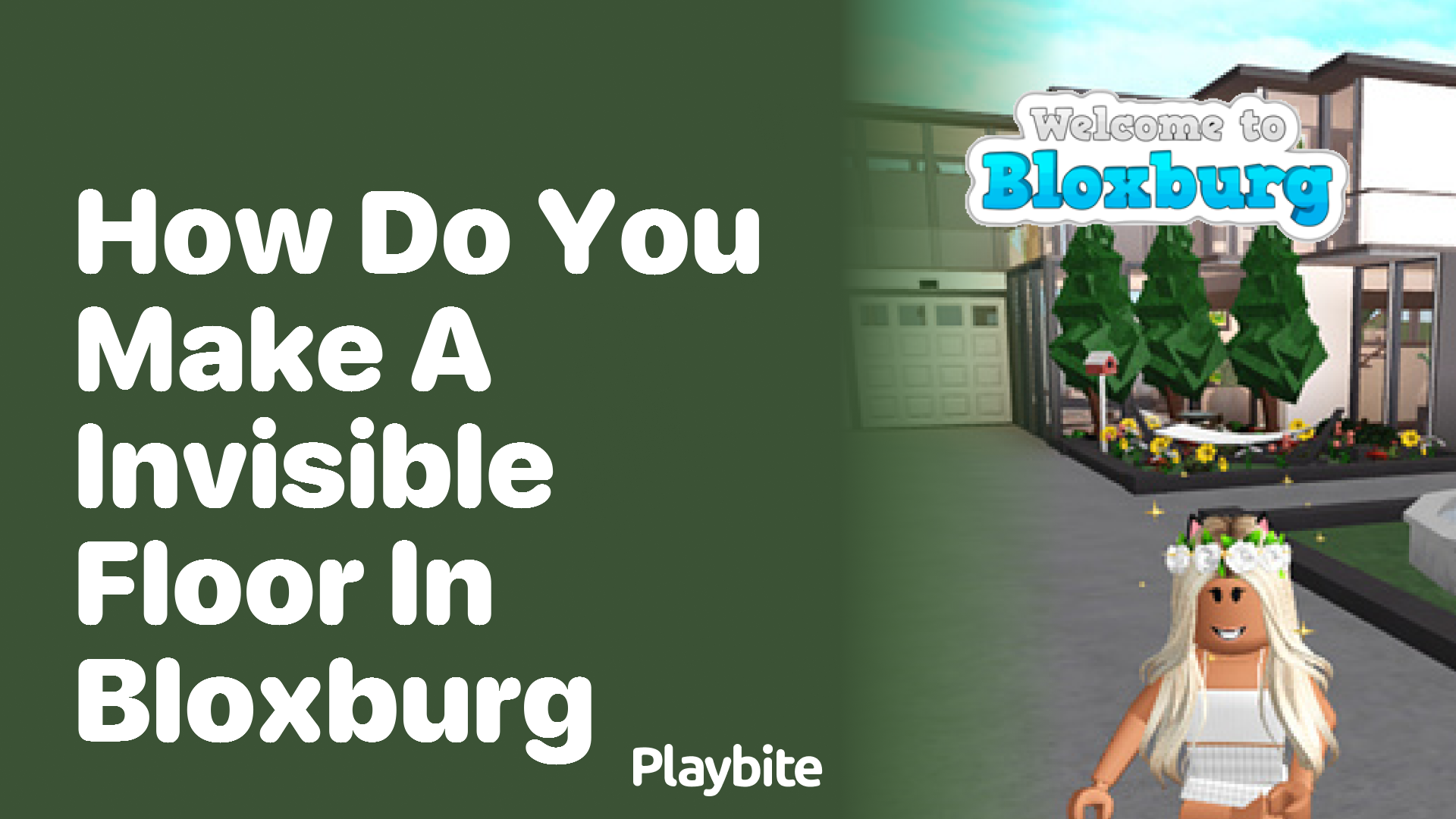 How Do You Make an Invisible Floor in Bloxburg?