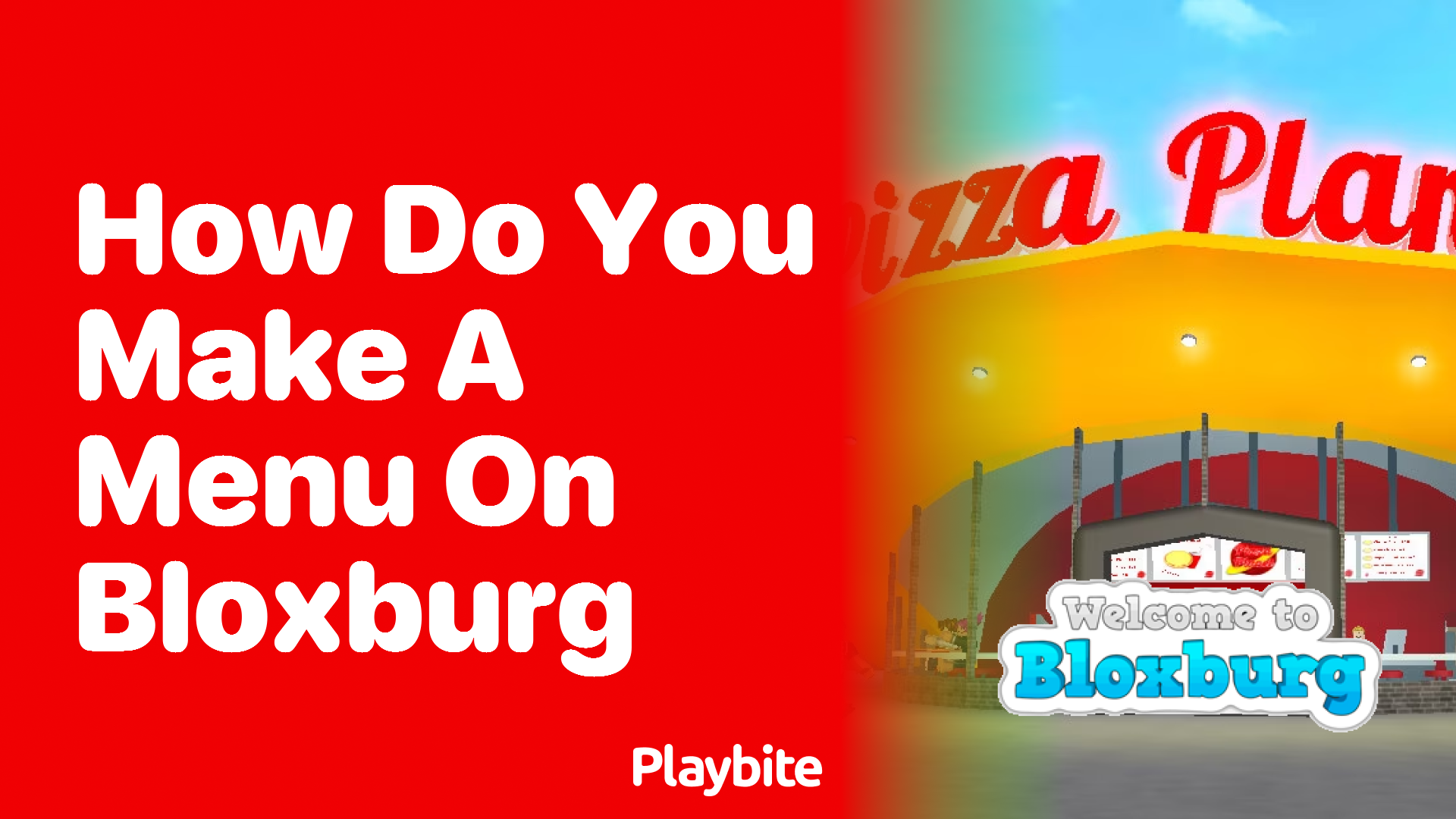 How Do You Make a Menu on Bloxburg?