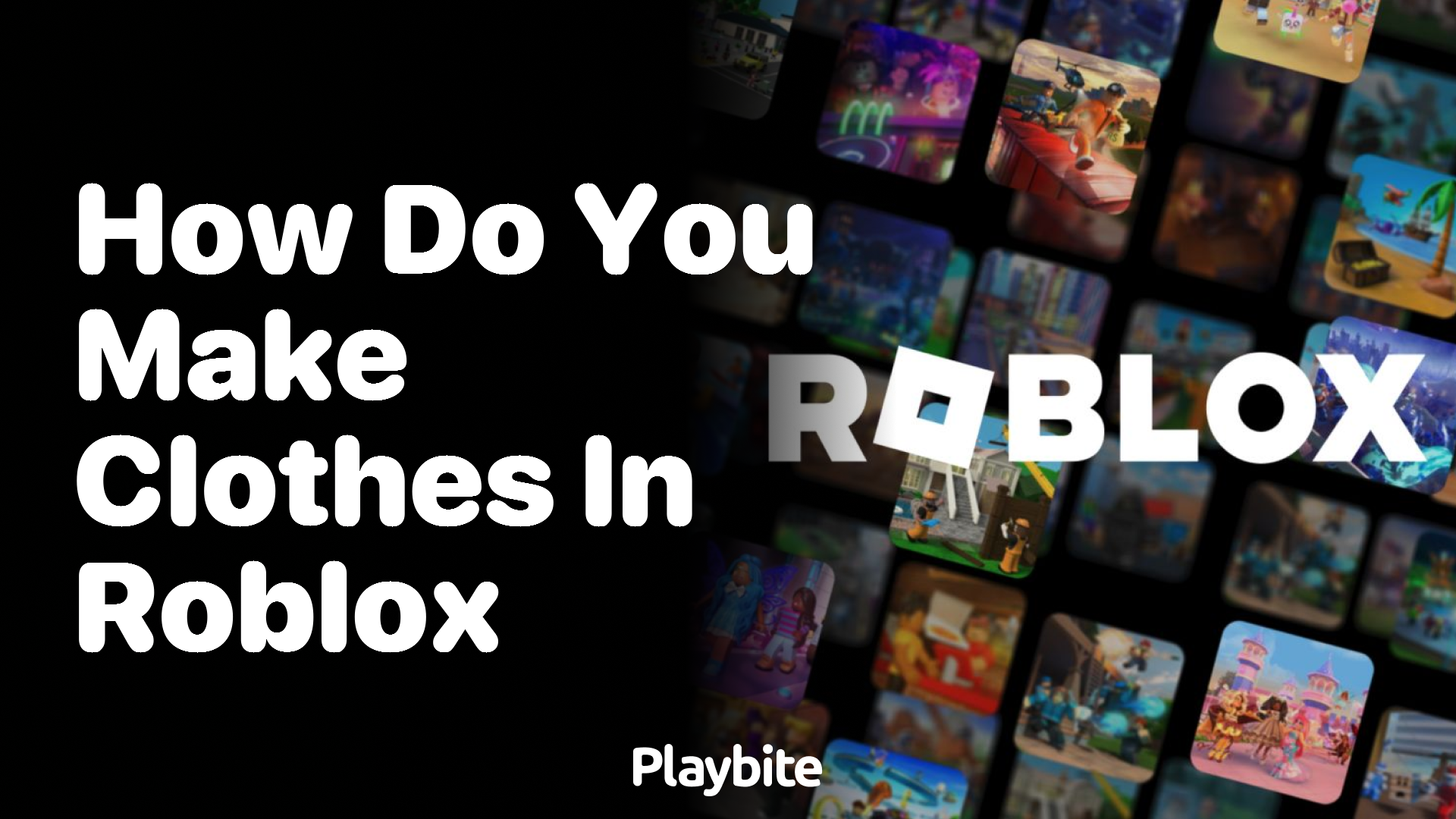 How Do You Make Clothes in Roblox?