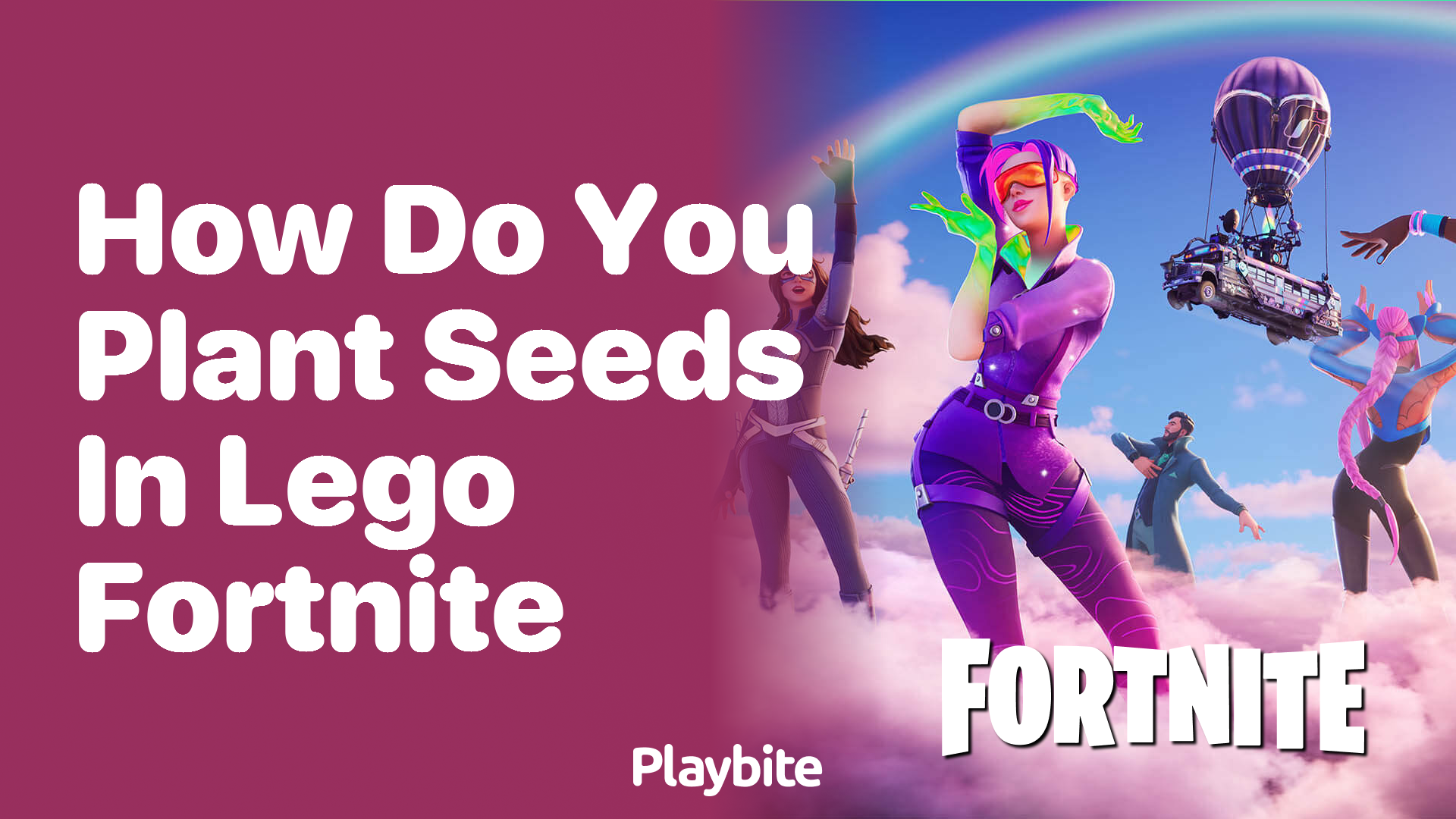 How Do You Plant Seeds in LEGO Fortnite?