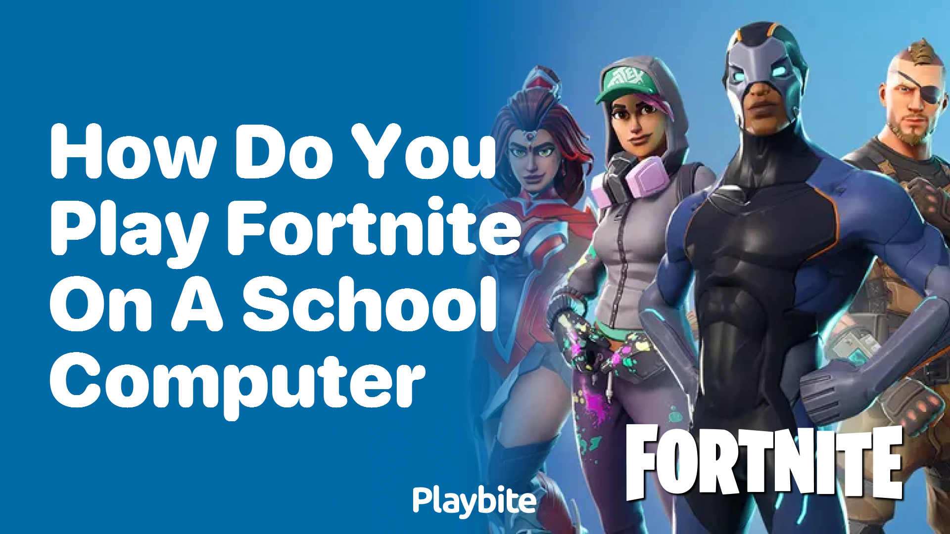 How Do You Play Fortnite on a School Computer?