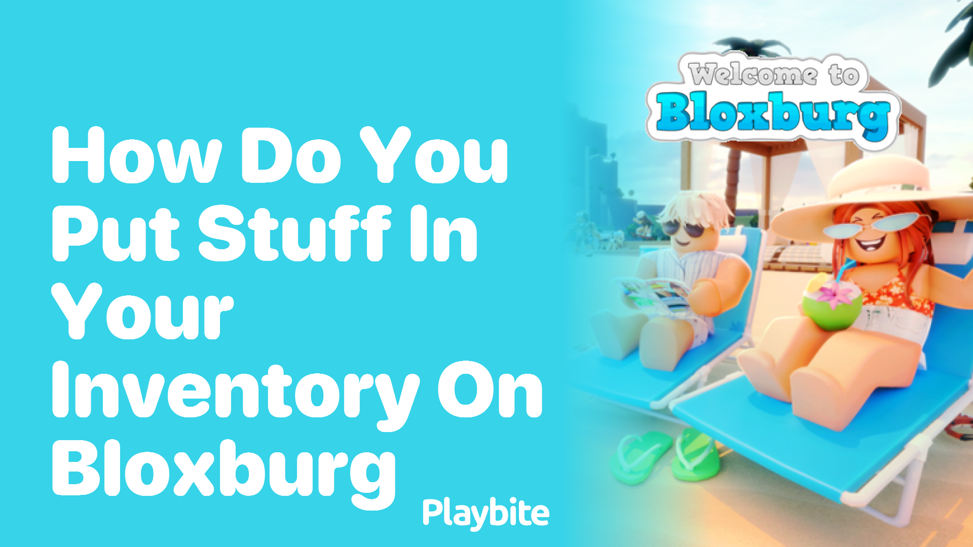 How Do You Put Stuff in Your Inventory on Bloxburg?