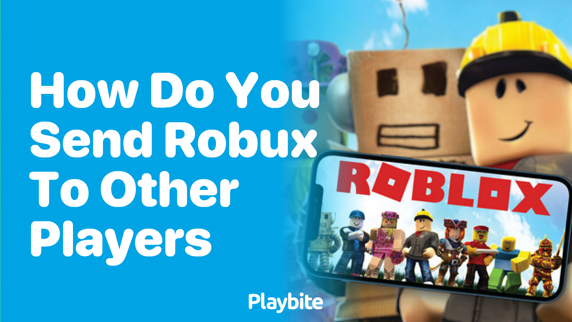 How do you send Robux to other players?