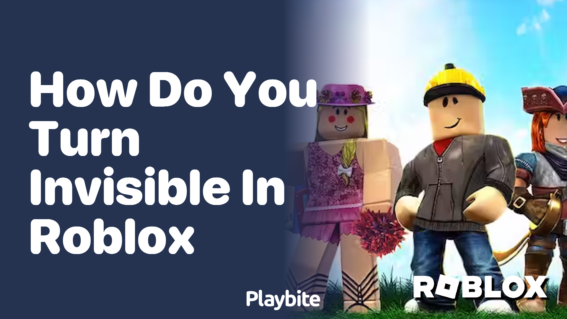 How Do You Turn Invisible in Roblox? Playbite