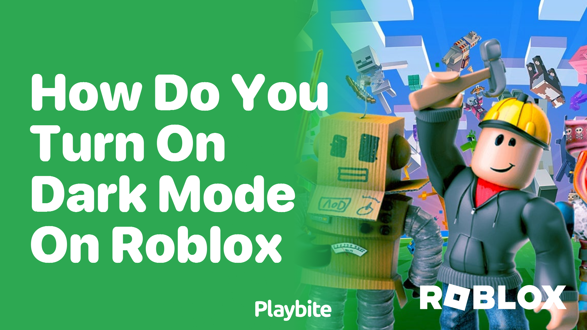 How do You Turn on Dark Mode on Roblox?