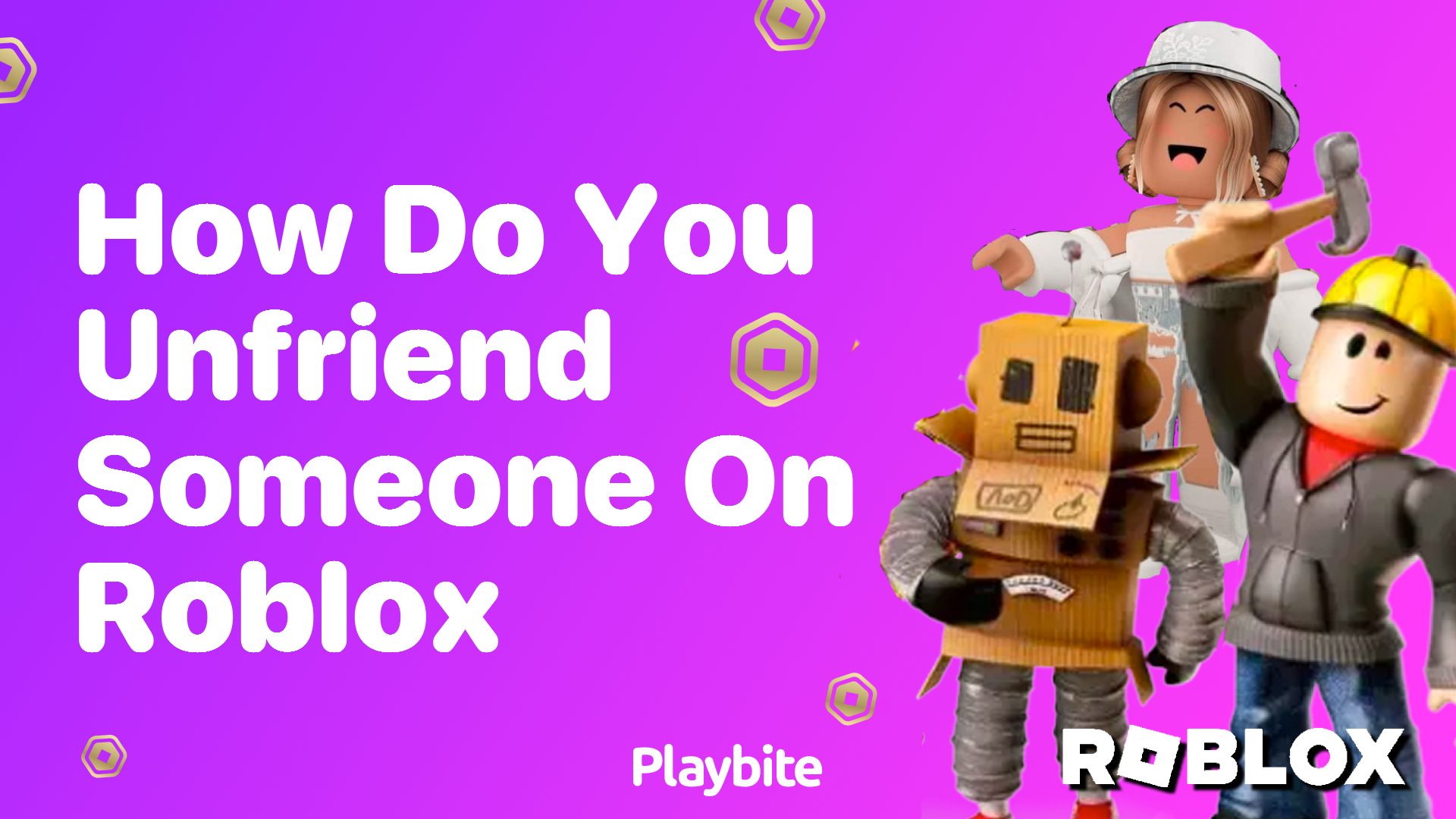 How Do You Unfriend Someone on Roblox?