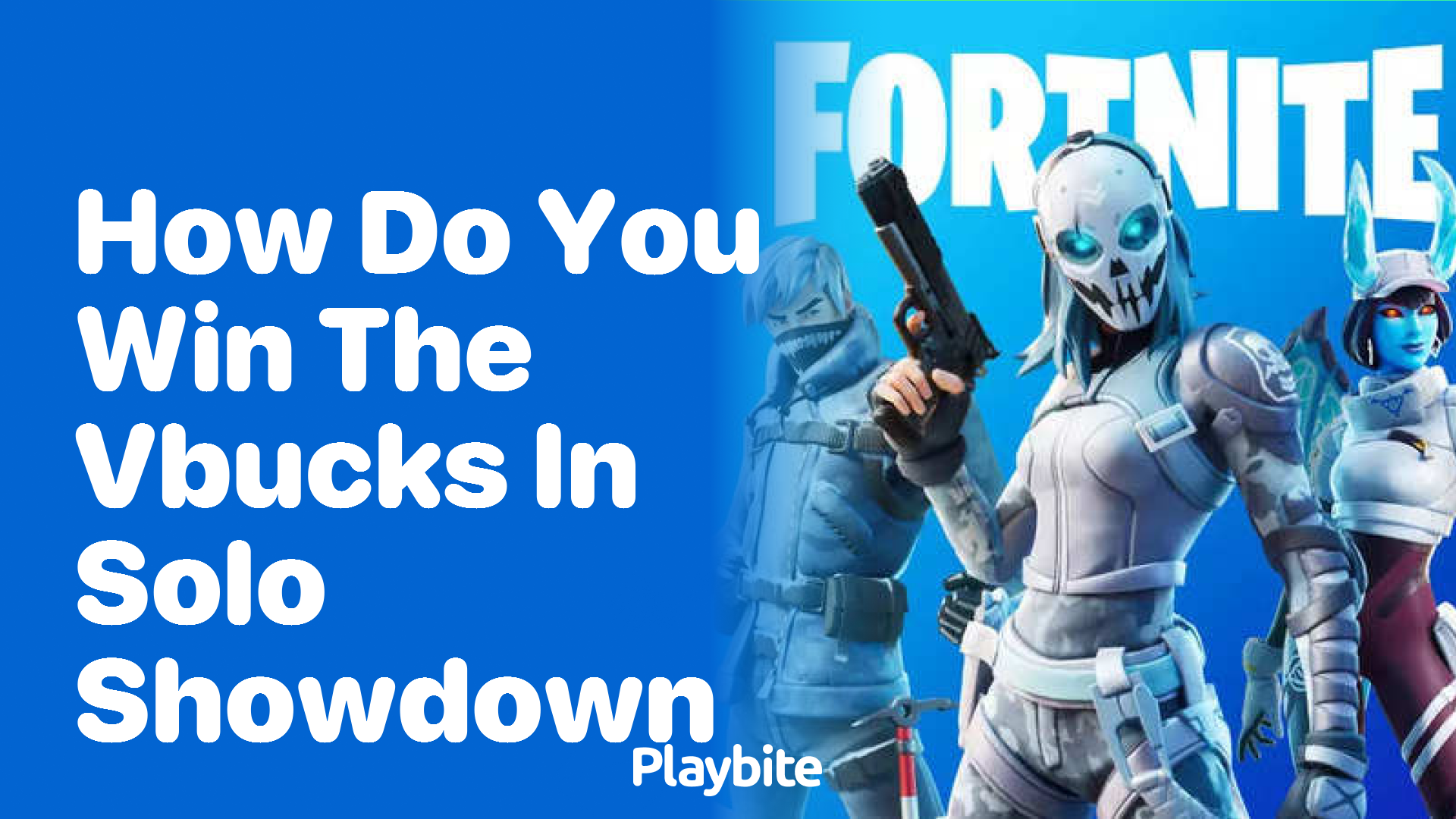 How Do You Win V-Bucks in Solo Showdown?