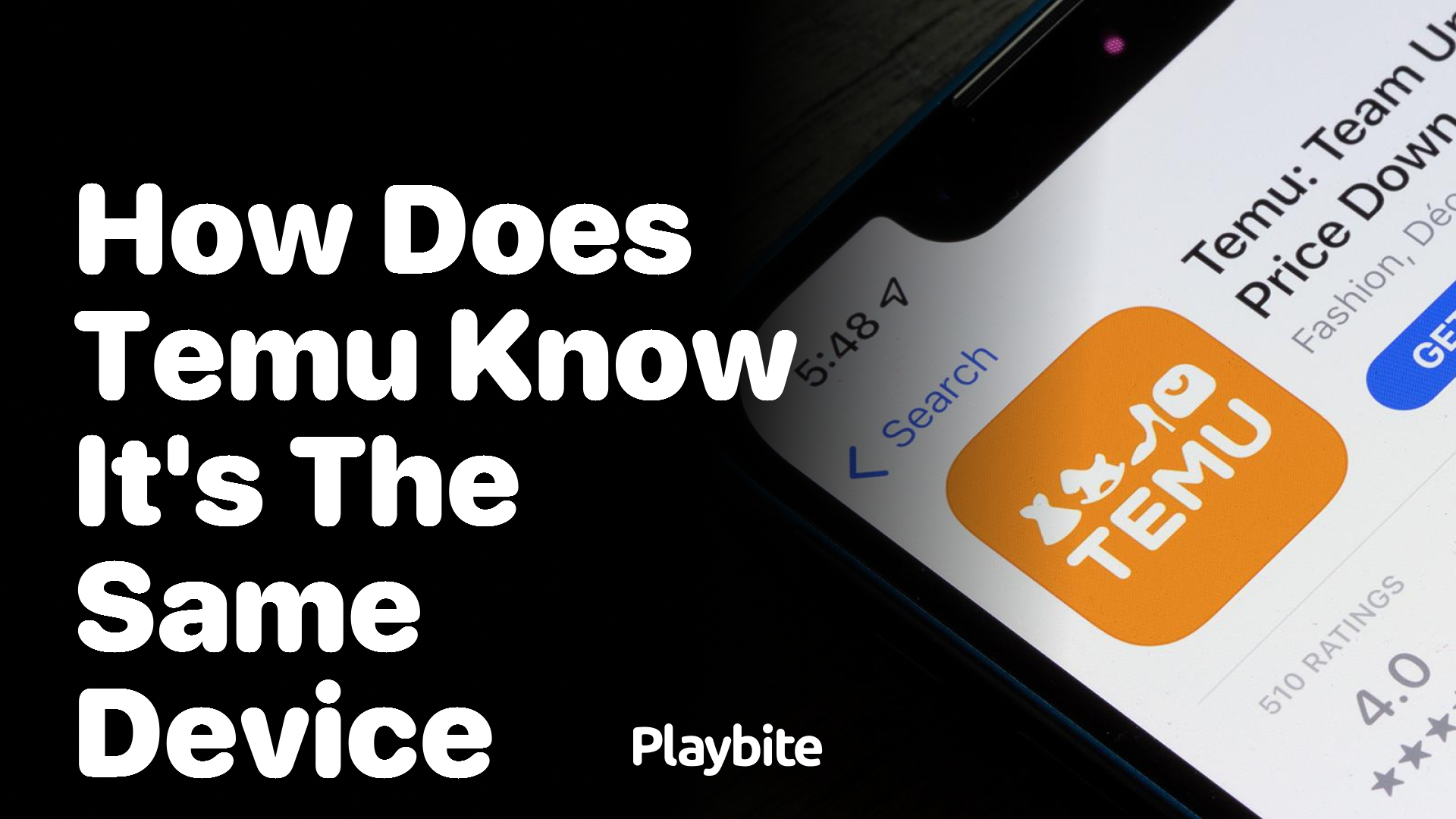 How Does Temu Recognize It’s the Same Device?