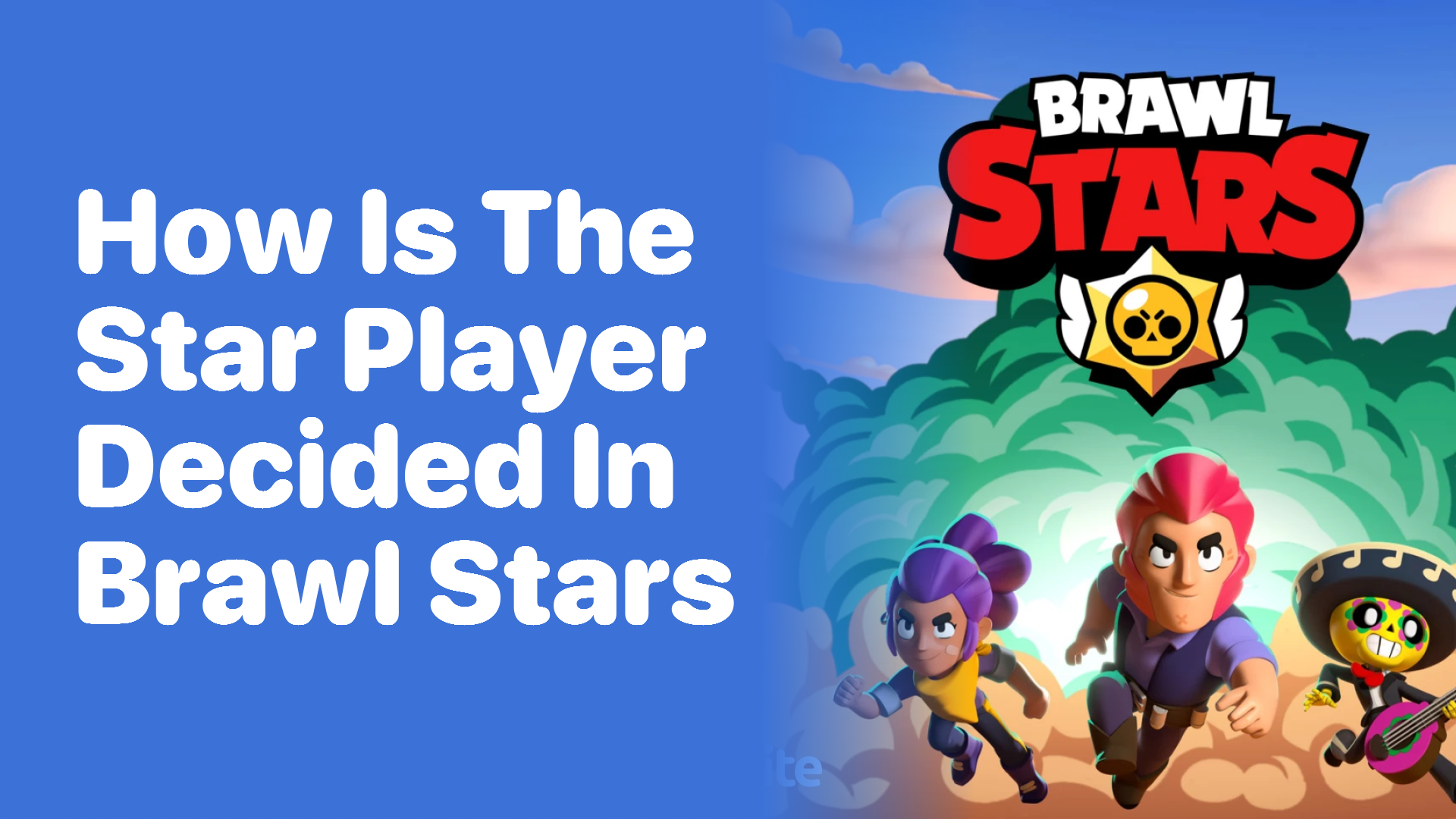How is the Star Player Decided in Brawl Stars?
