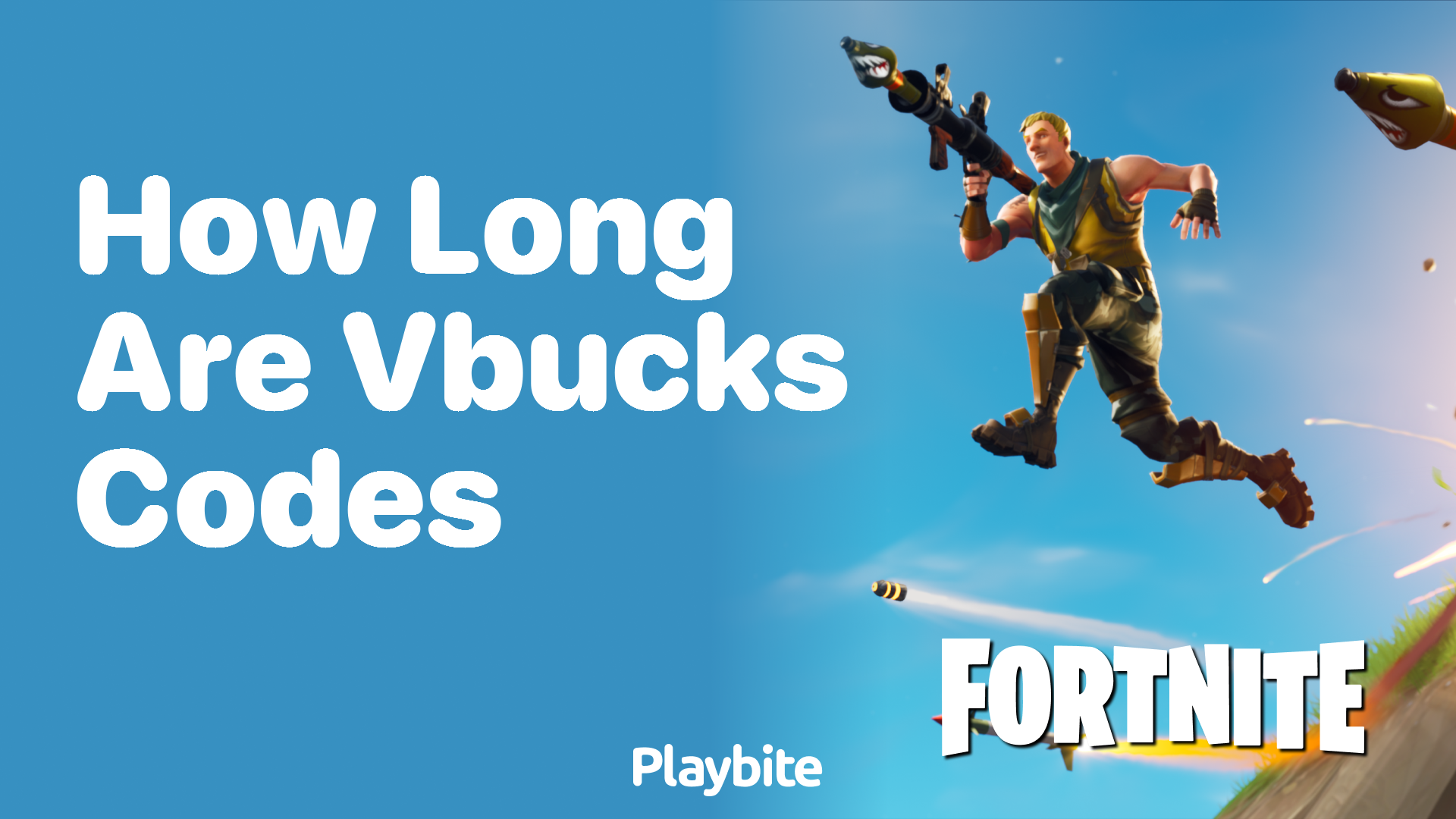 How Long Are V-Bucks Codes?