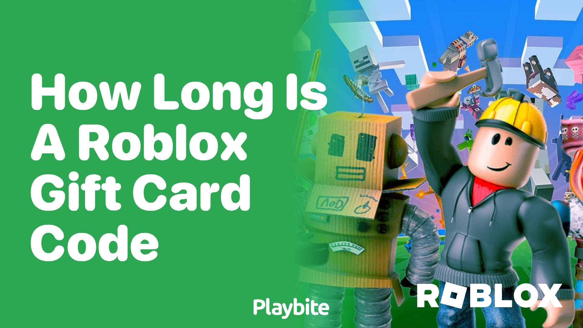How Long is a Roblox Gift Card Code?