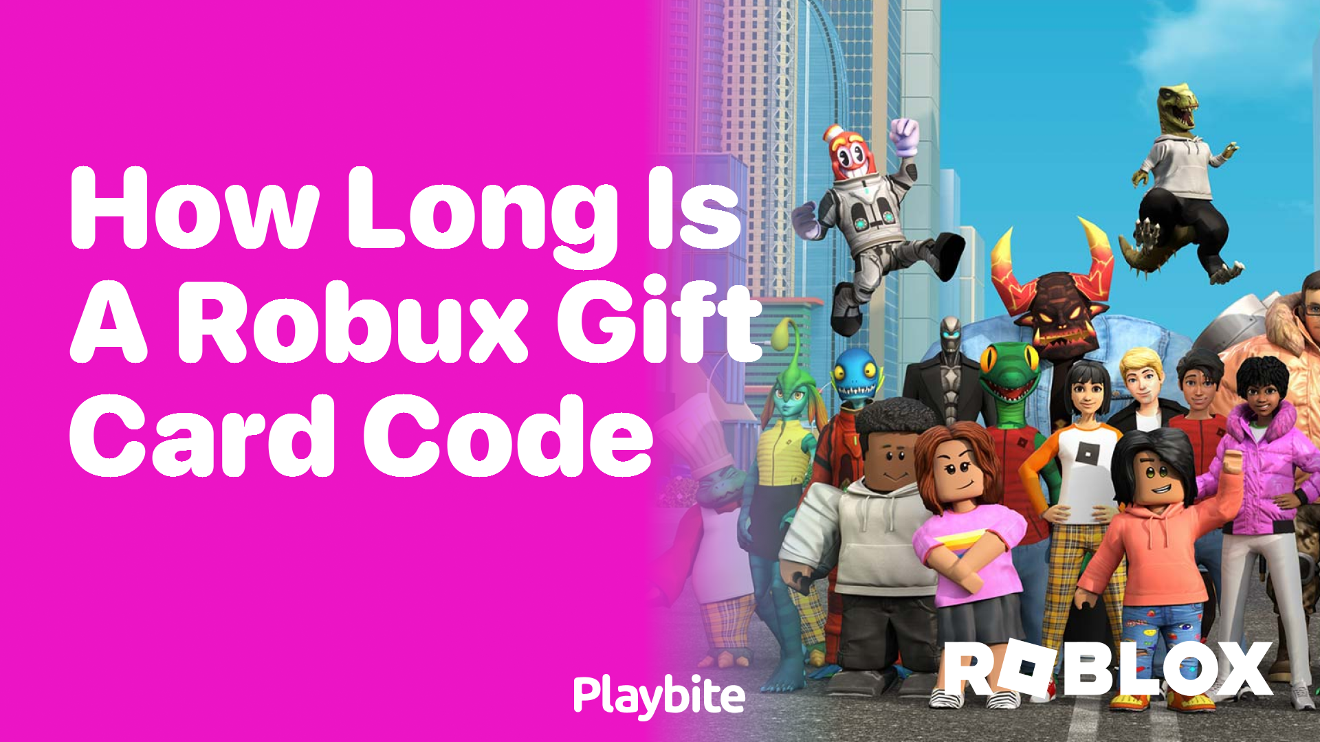 How Long is a Robux Gift Card Code?