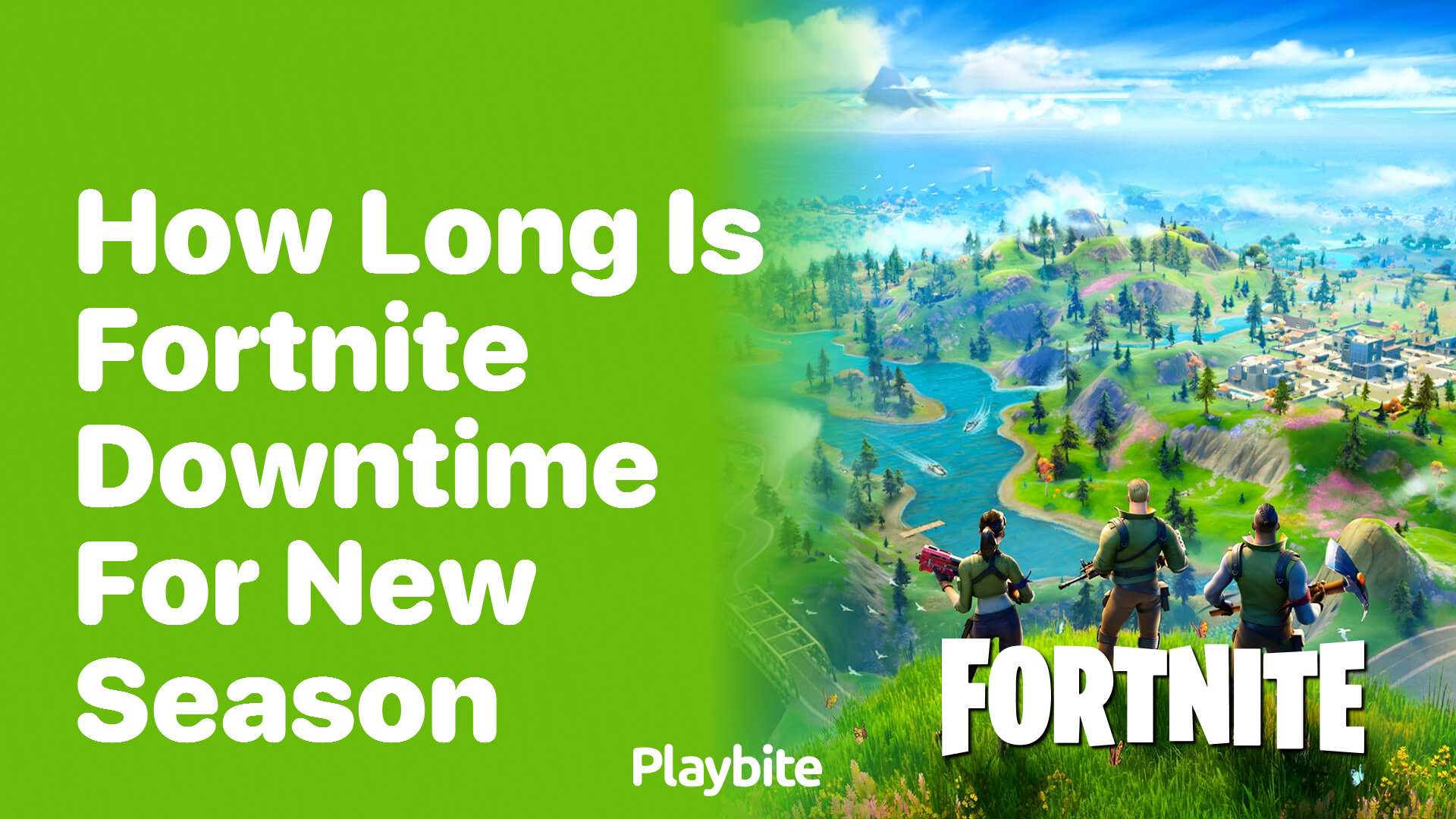 How long is Fortnite downtime for a new season?