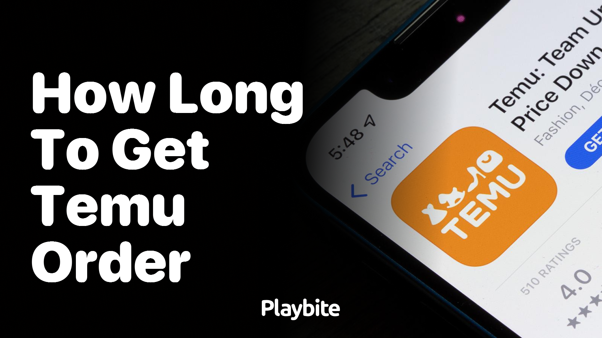 How Long Does it Take to Get Your Temu Order?