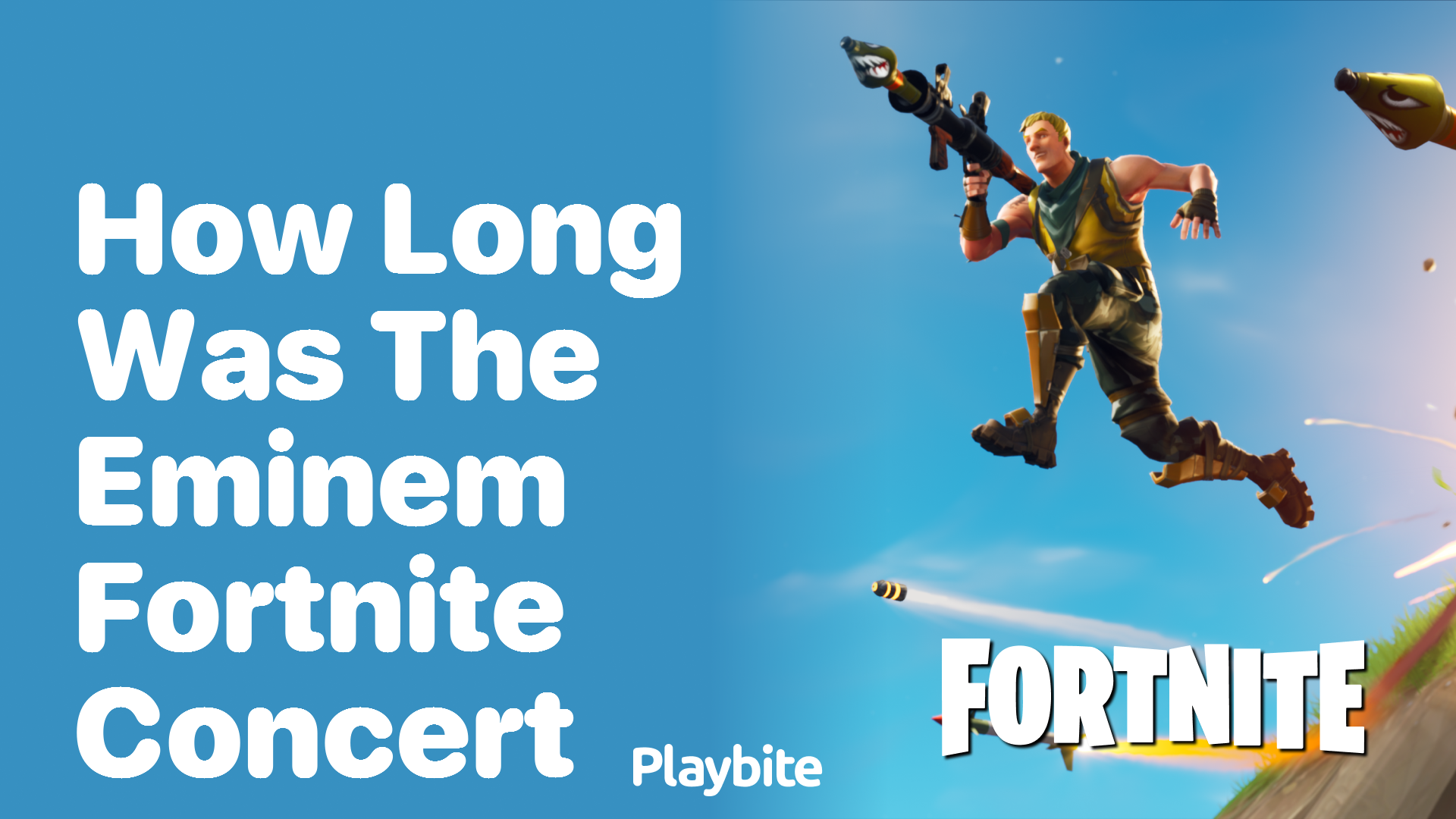How Long Was the Eminem Fortnite Concert?