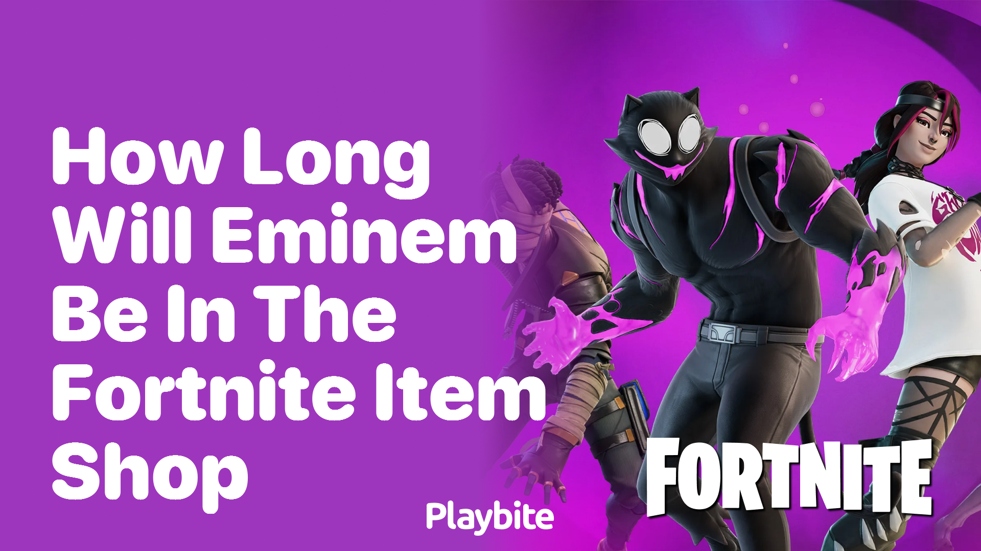 How Long Will Eminem Be in the Fortnite Item Shop?