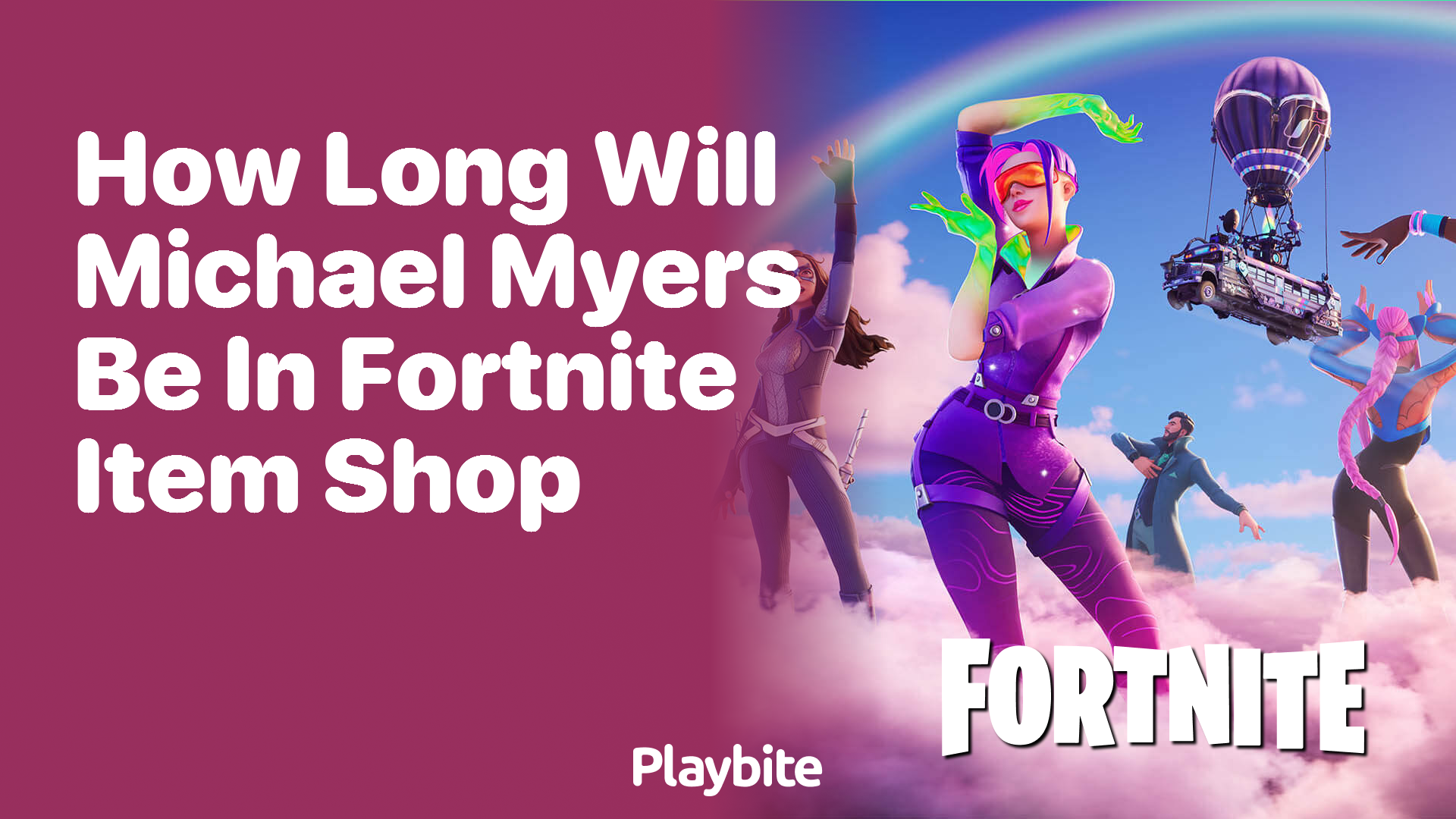 How Long Will Michael Myers Be in Fortnite Item Shop?