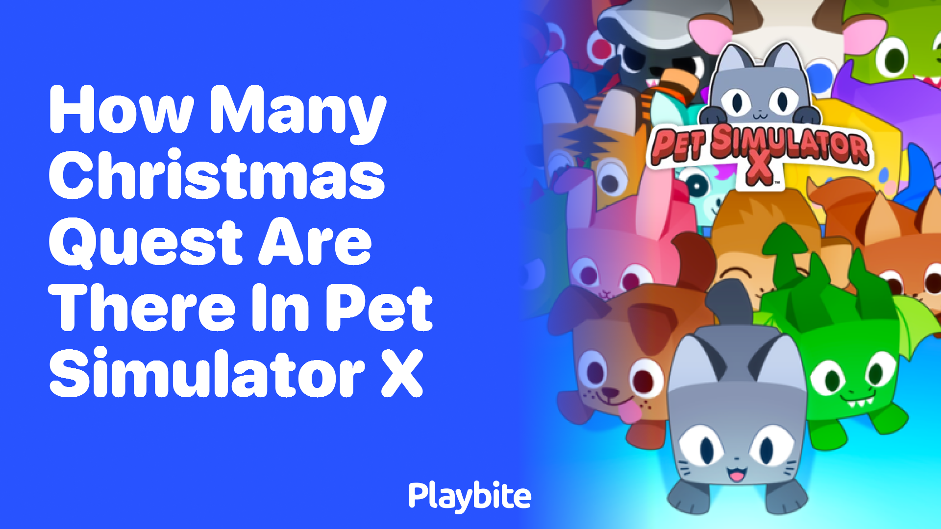 How Many Christmas Quests Are There in Pet Simulator X?