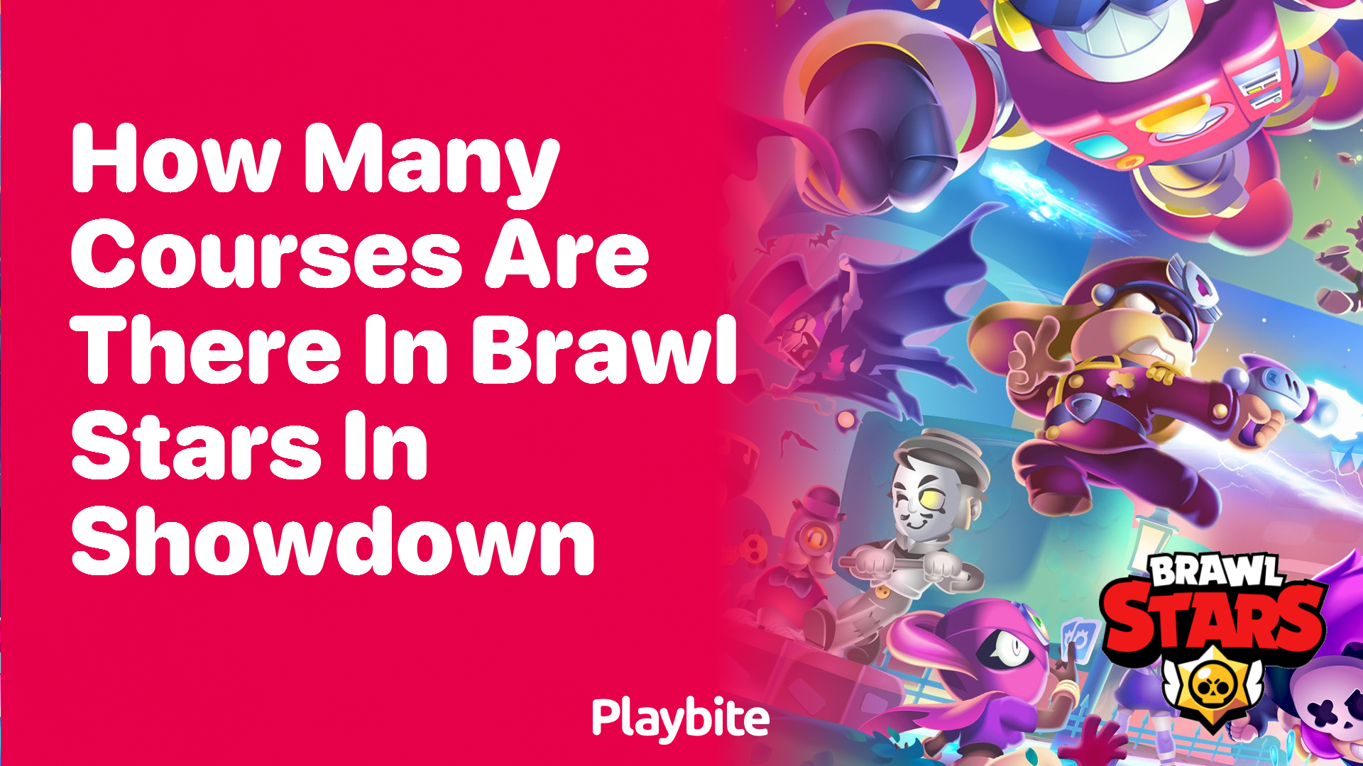 How Many Courses Are There in Brawl Stars Showdown?