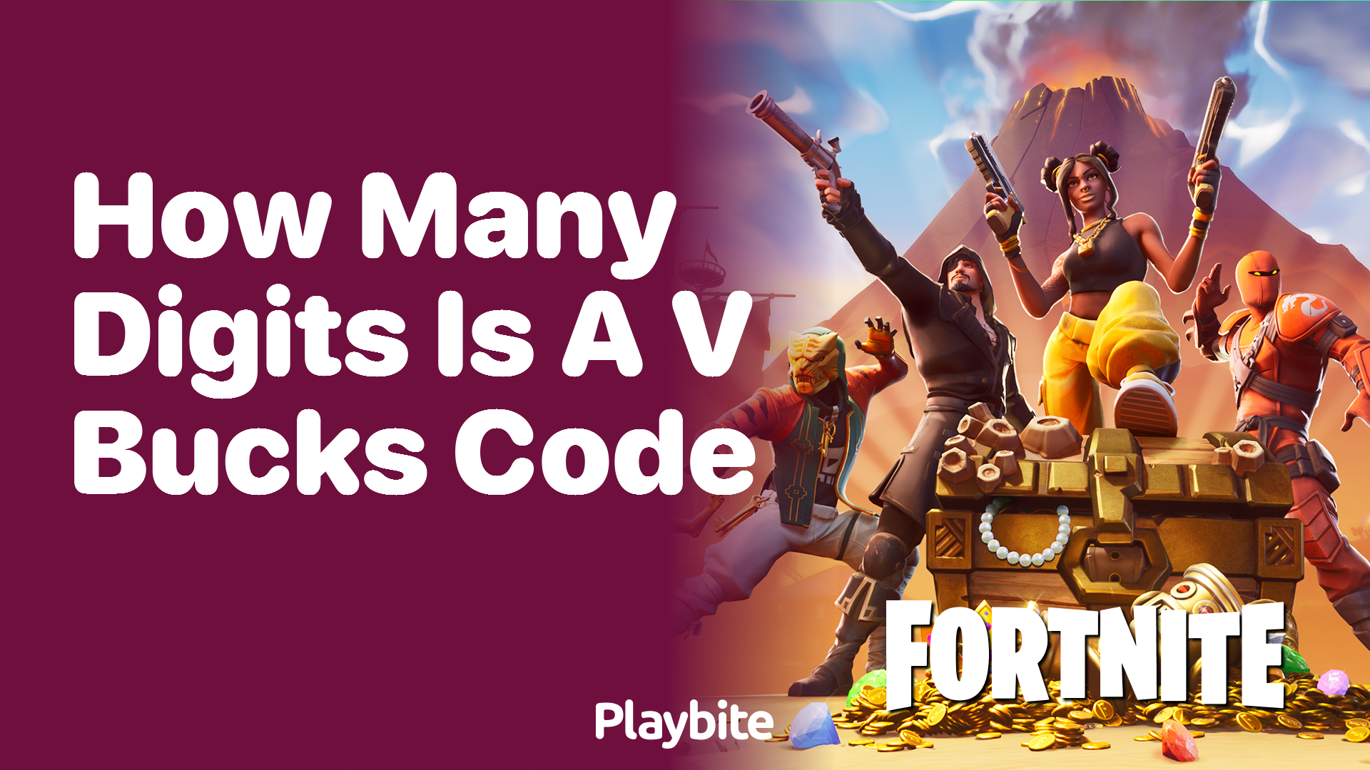 How Many Digits Does a V-Bucks Code Have?
