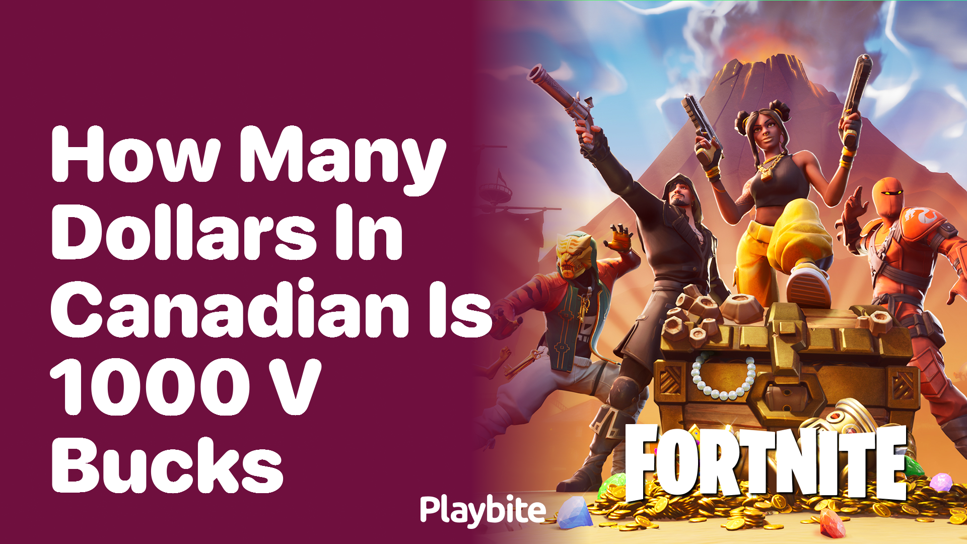 How many dollars in Canadian is 1000 V-Bucks?