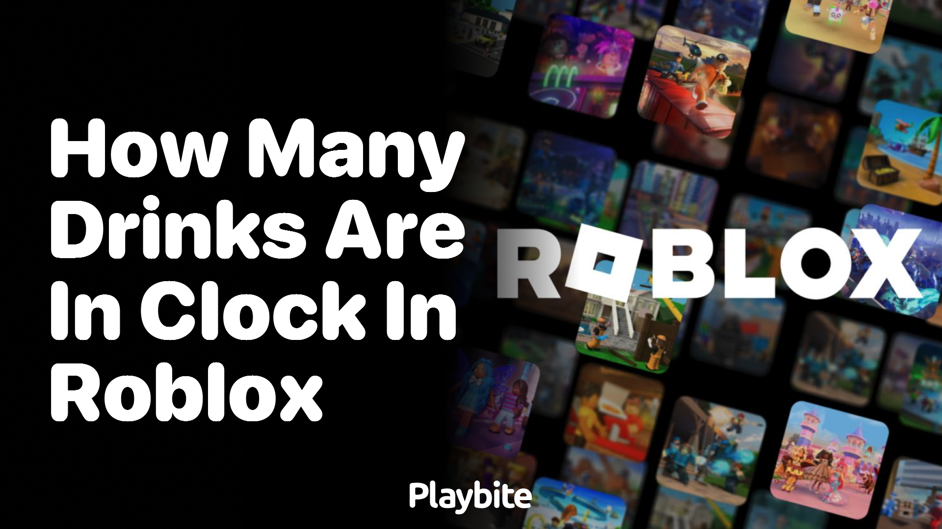 How Many Drinks Can You Find in the Clock in Roblox?