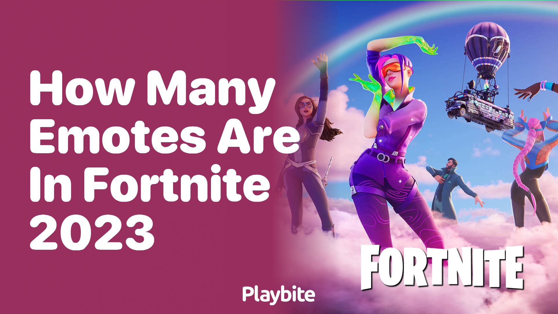 How Many Emotes are in Fortnite in 2023?