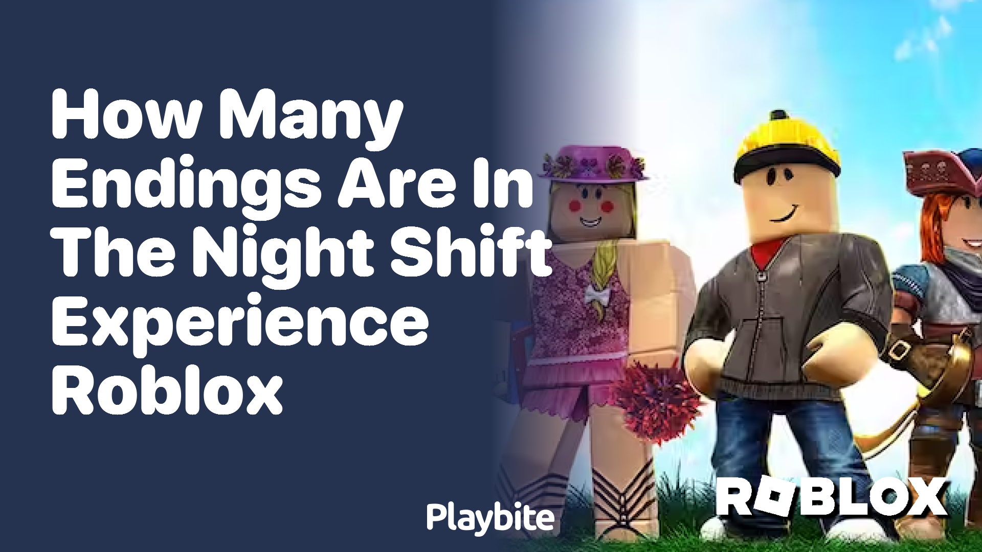How Many Endings Are in The Night Shift Experience on Roblox?