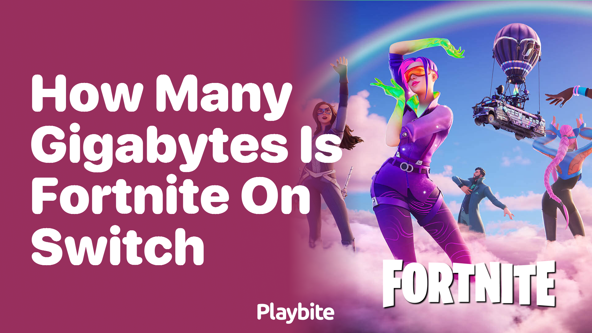 How Many Gigabytes is Fortnite on Switch?
