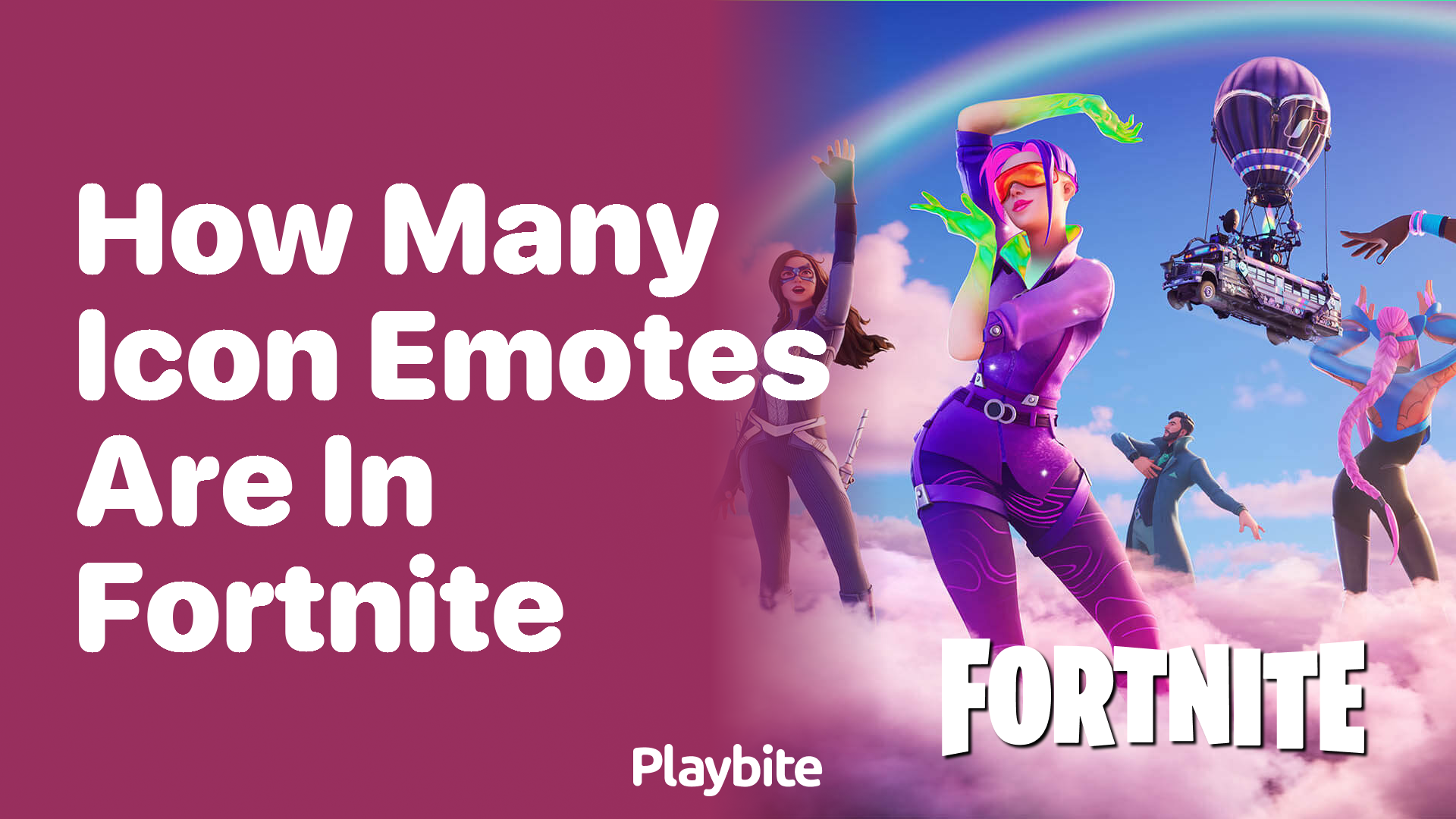 How Many Icon Emotes are in Fortnite?