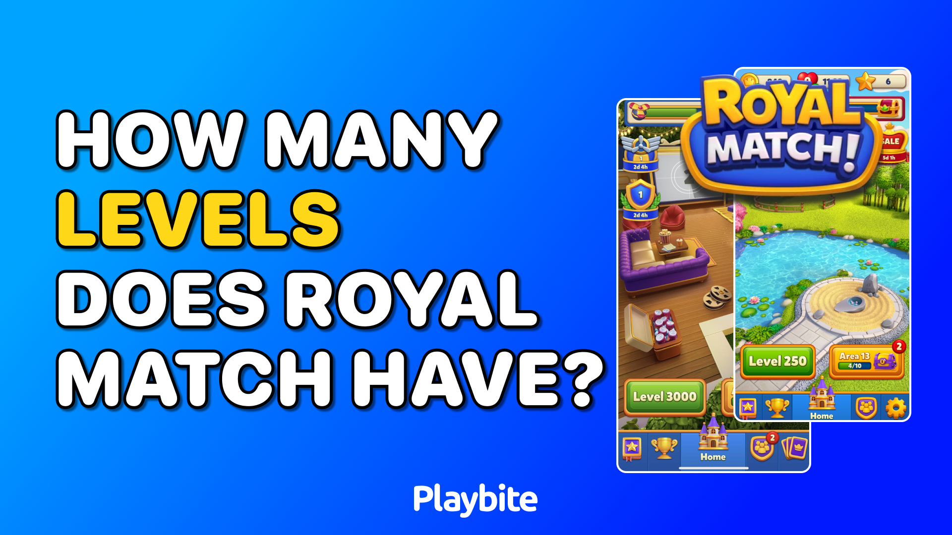 How Many Levels Does Royal Match Have?