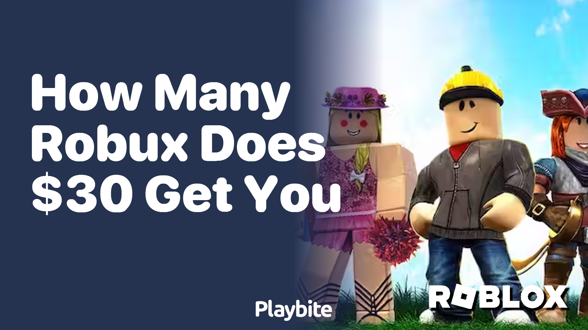 How Many Robux Does $30 Get You?