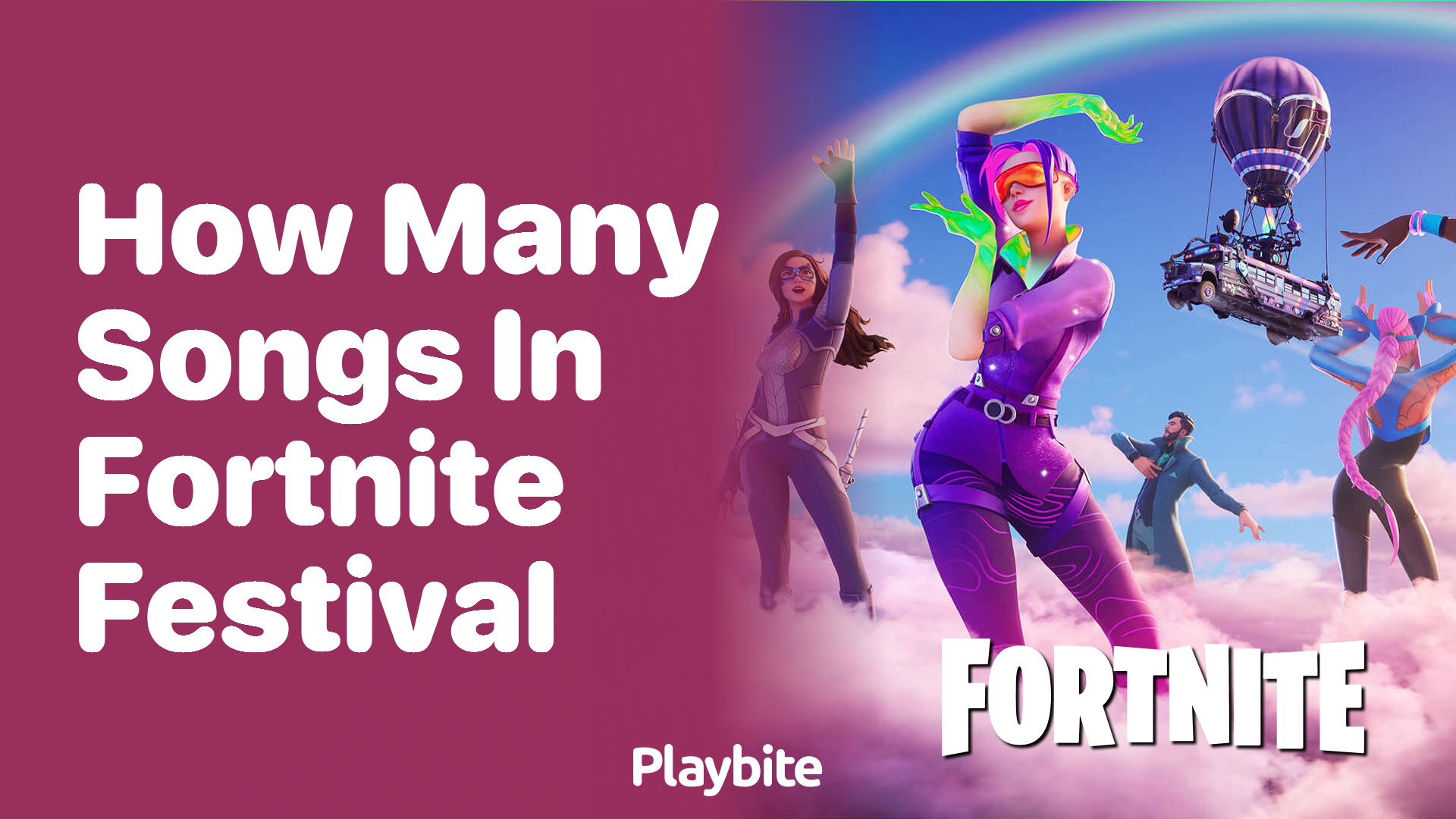 How Many Songs Are in the Fortnite Festival?