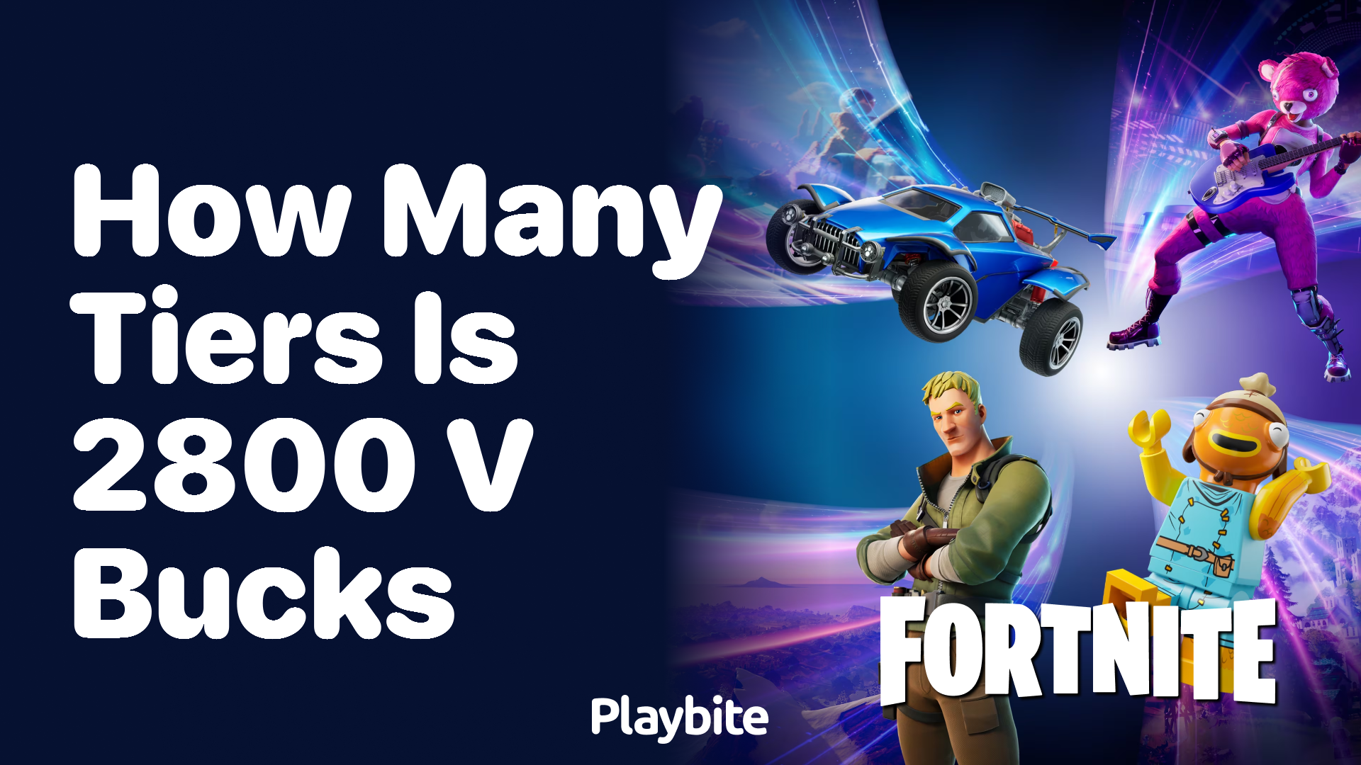 How Many Tiers Can You Get With 2800 V-Bucks in Fortnite?