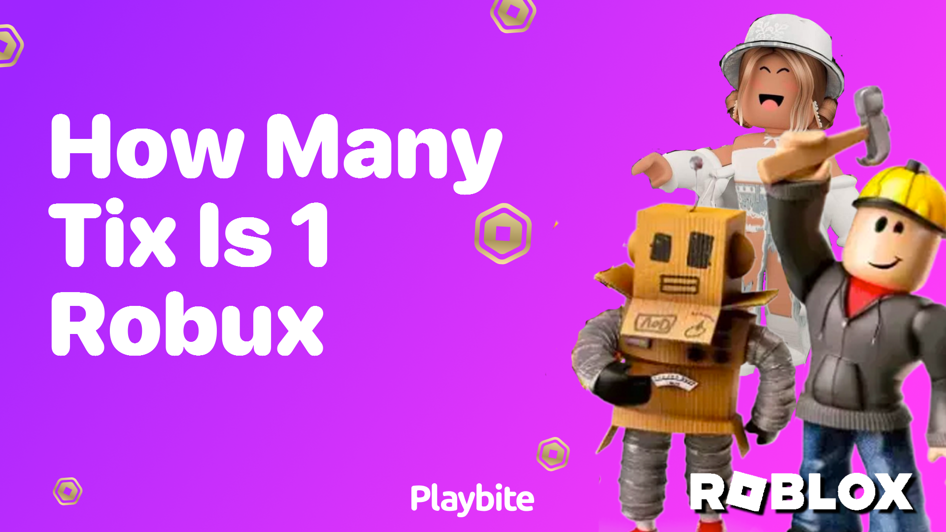 How Many Tix is 1 Robux in Roblox?