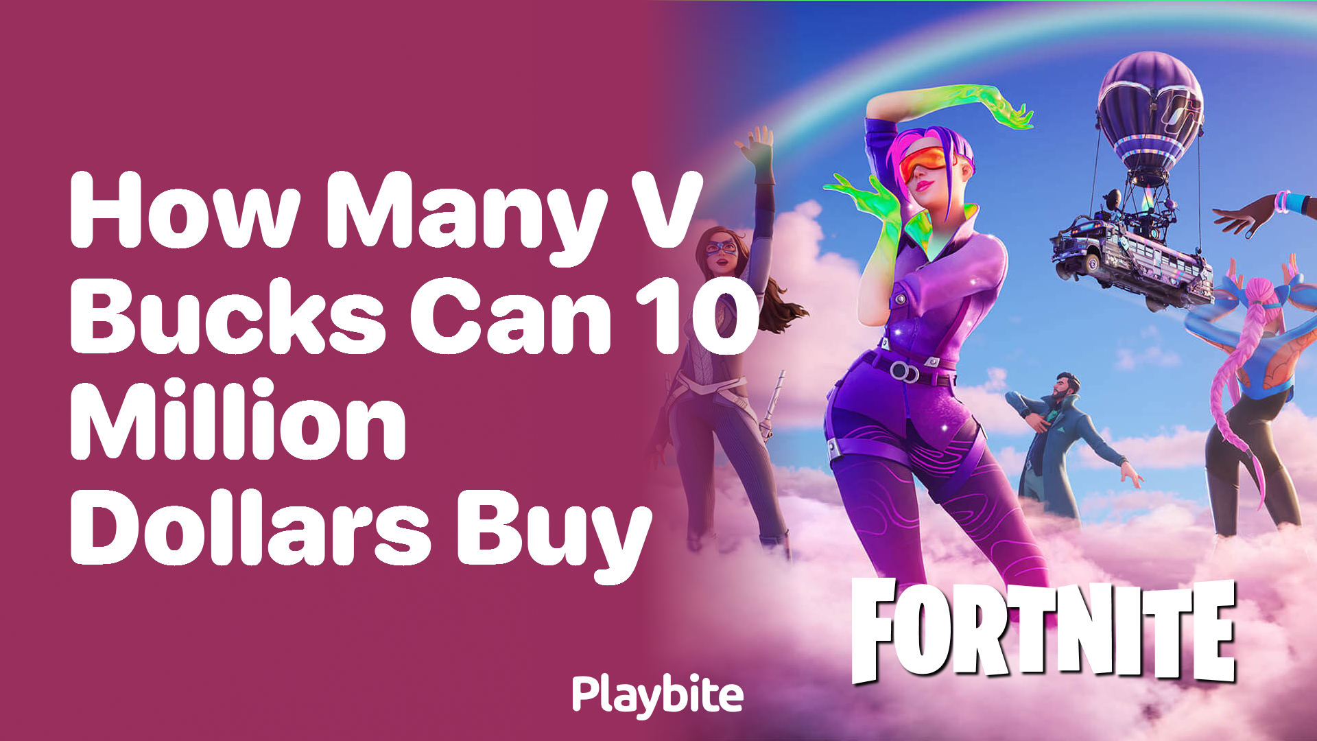 How Many V-Bucks Can $10 Million Buy?