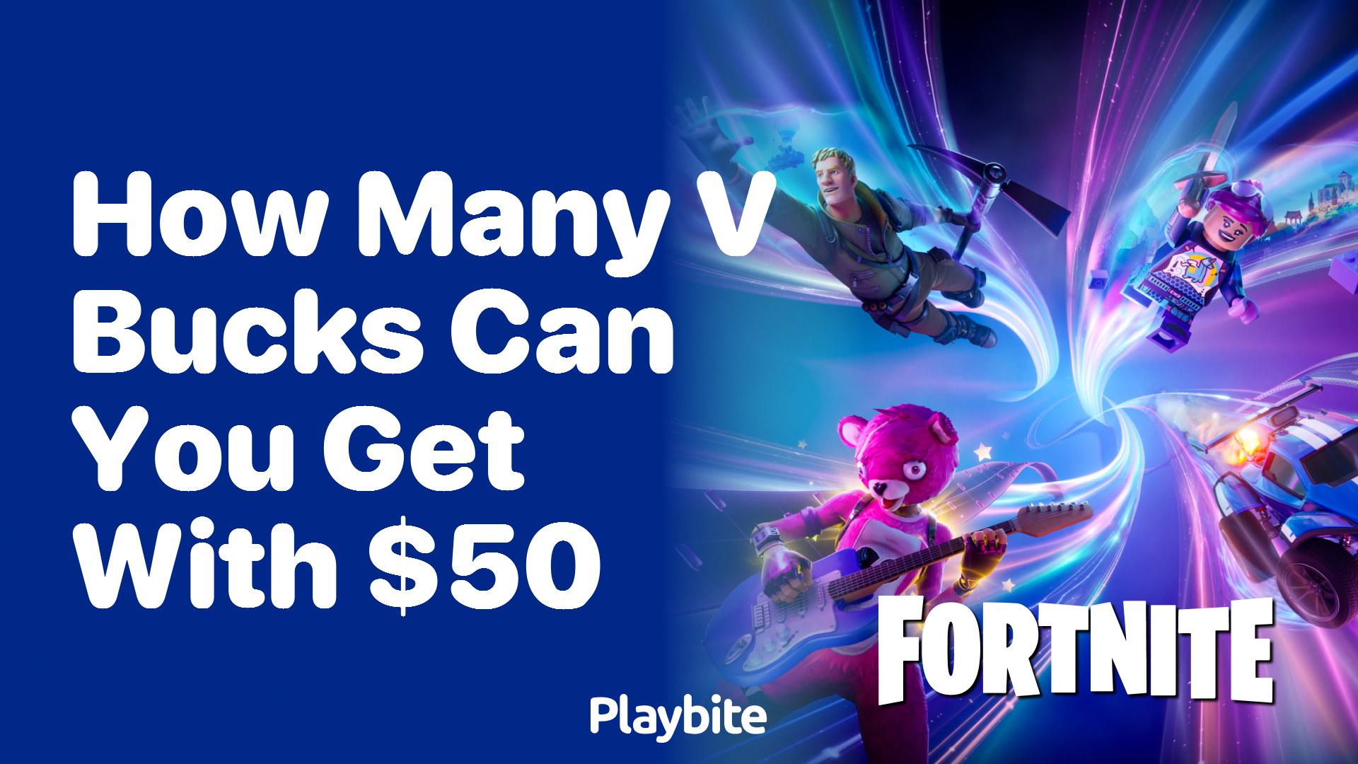 How Many V-Bucks Can You Get With $50?