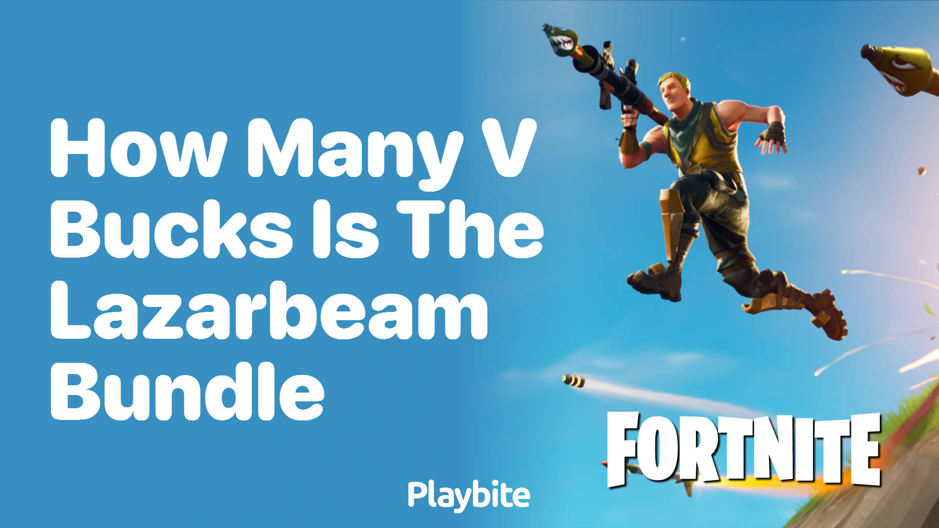 How Many V-Bucks Is the Lazarbeam Bundle?