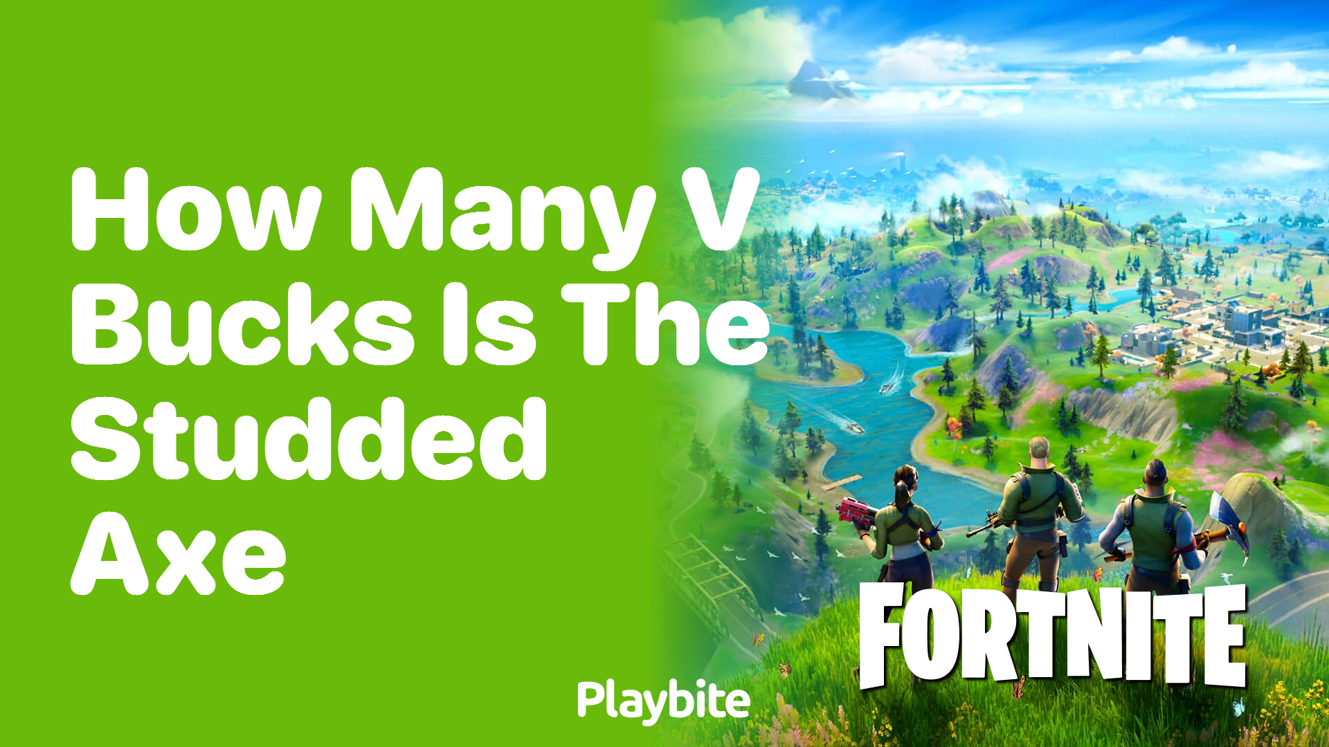 How Many V-Bucks Is the Studded Axe in Fortnite?